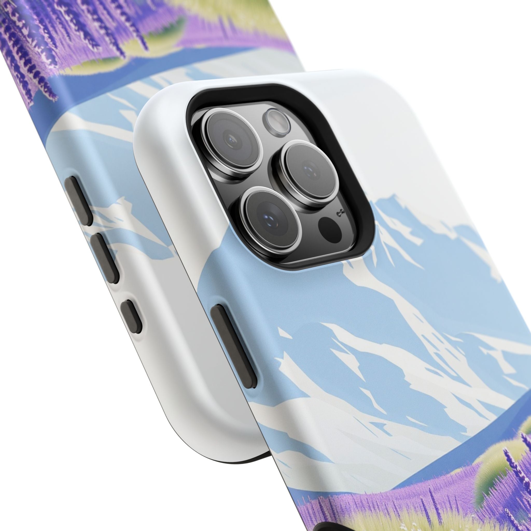 iPhone Alpine Meadow Electric Art 10 Slim Everyday Designer Case · iPhone Case