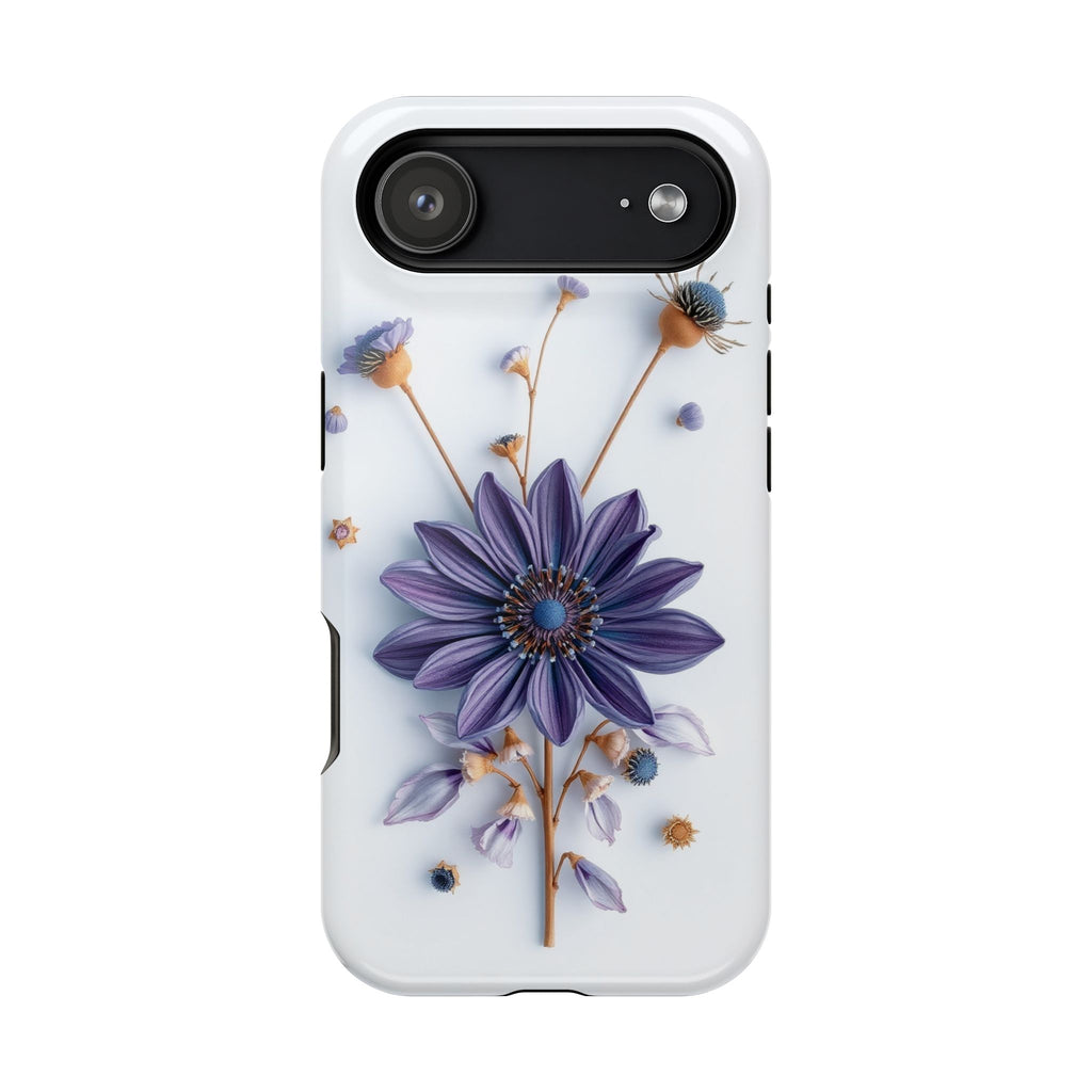 iPhone Dried Flower Flat Lay Pastel Kawaii Slim iPhone Everyday · iPhone Case