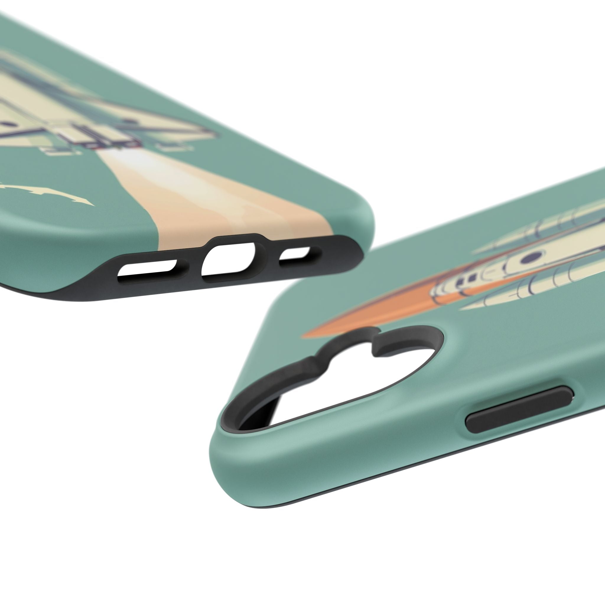 iPhone Retro Space Shuttle Cinematic Art Slim Everyday Designer Case · iPhone Ca