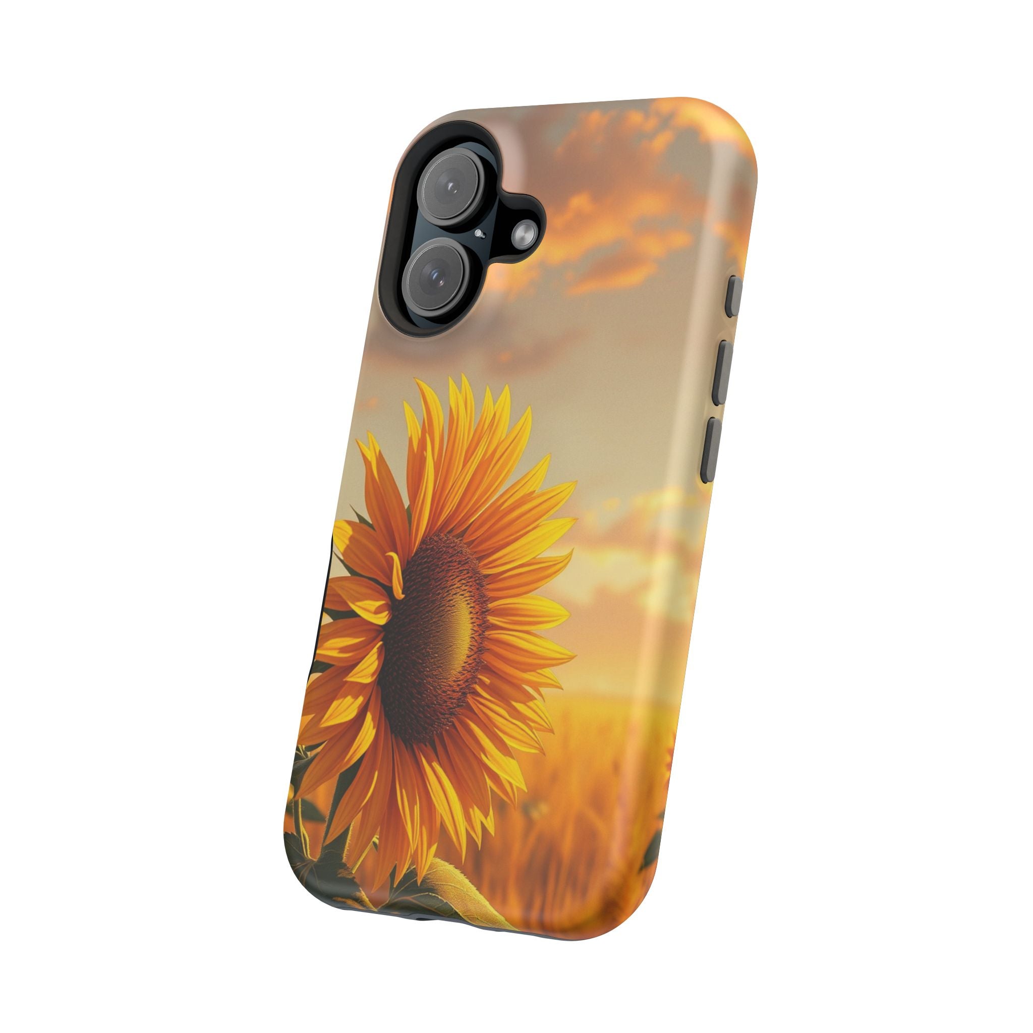 iPhone Sunflower Prairie Electric Art Slim Everyday Designer Case · iPhone Case