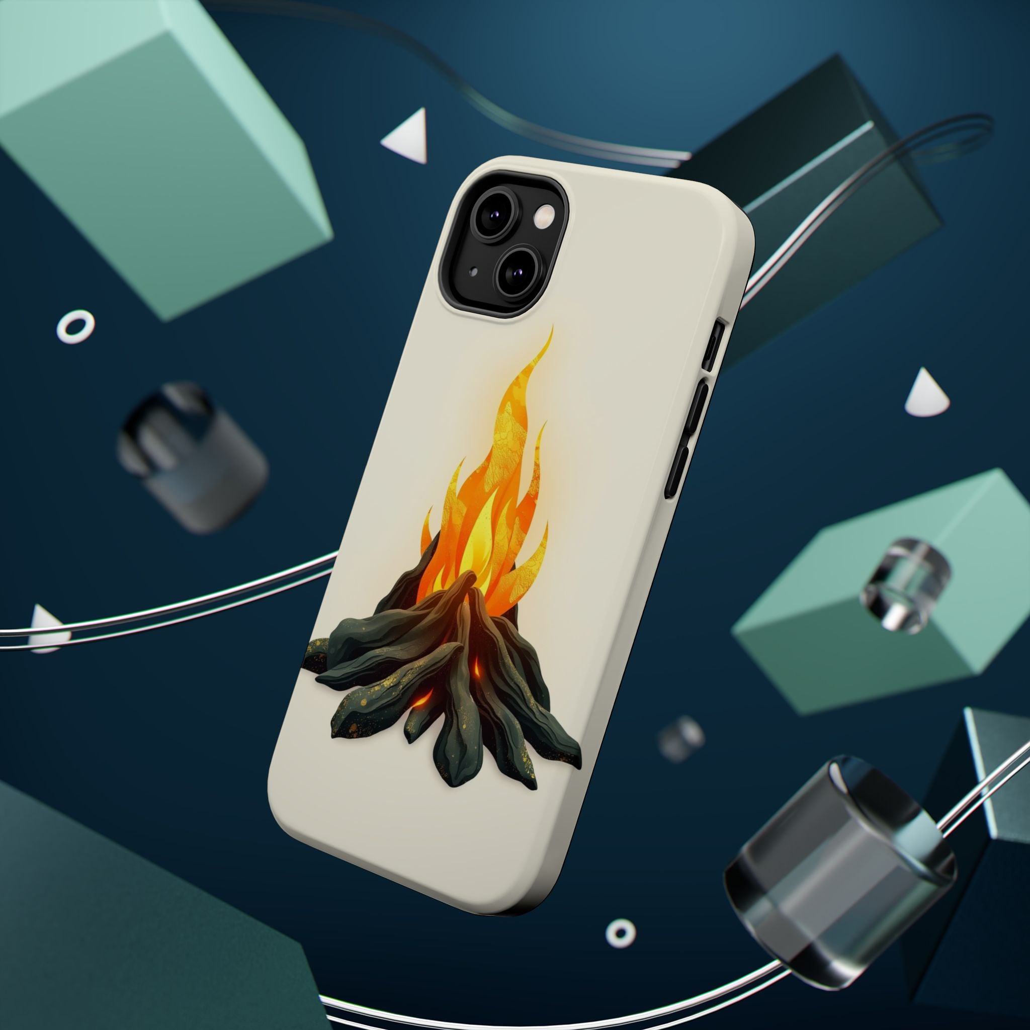iPhone Vibrant Wildfire Glow Design Slim Everyday Designer Case · iPhone Case