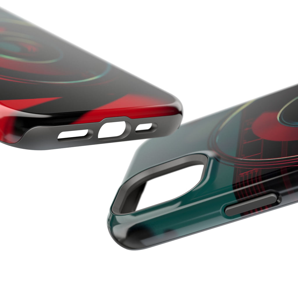 iPhone Vibrant Cassette Tape Rewind Design Slim Everyday Designer Case · iPhone