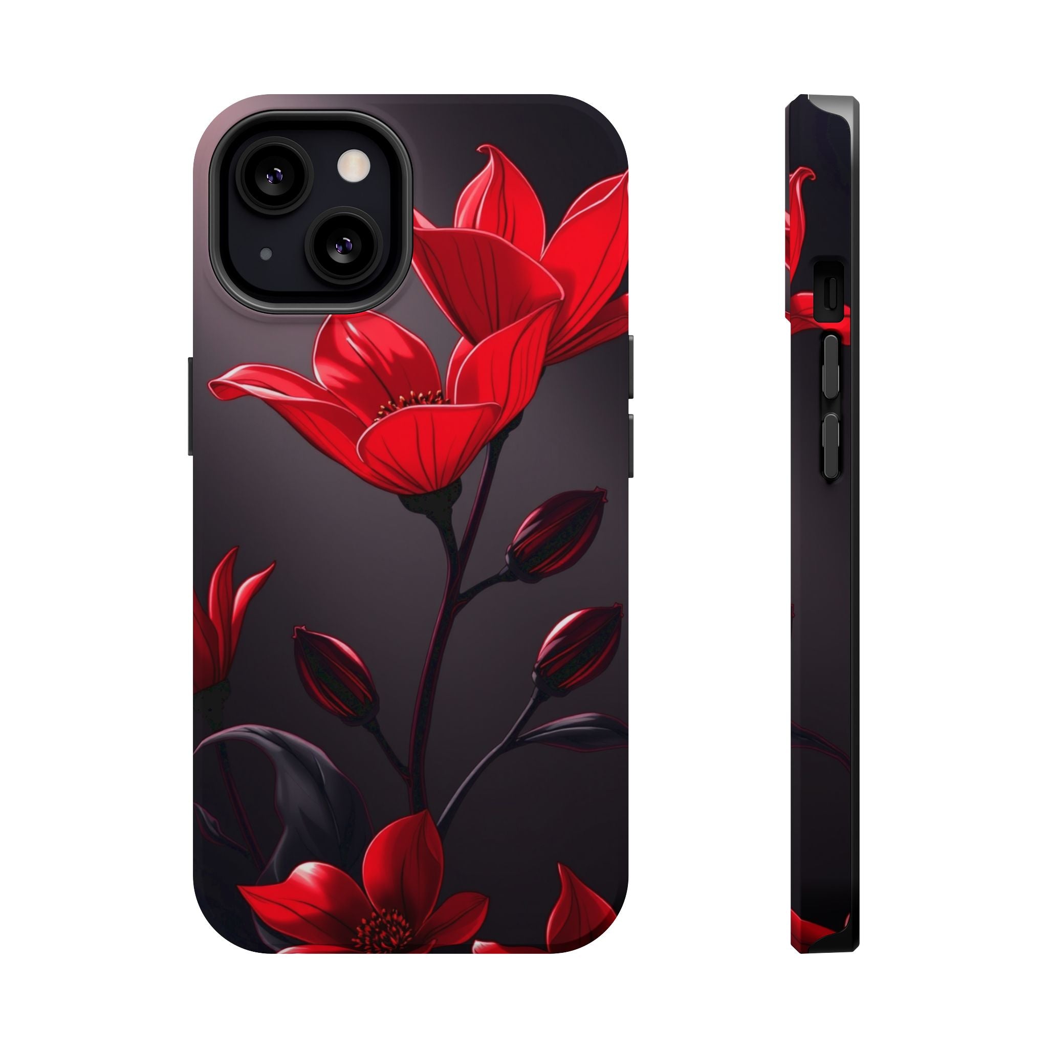 iPhone Dreamy Neon Floral Design Bold Modern Everyday Snap Case · iPhone Case