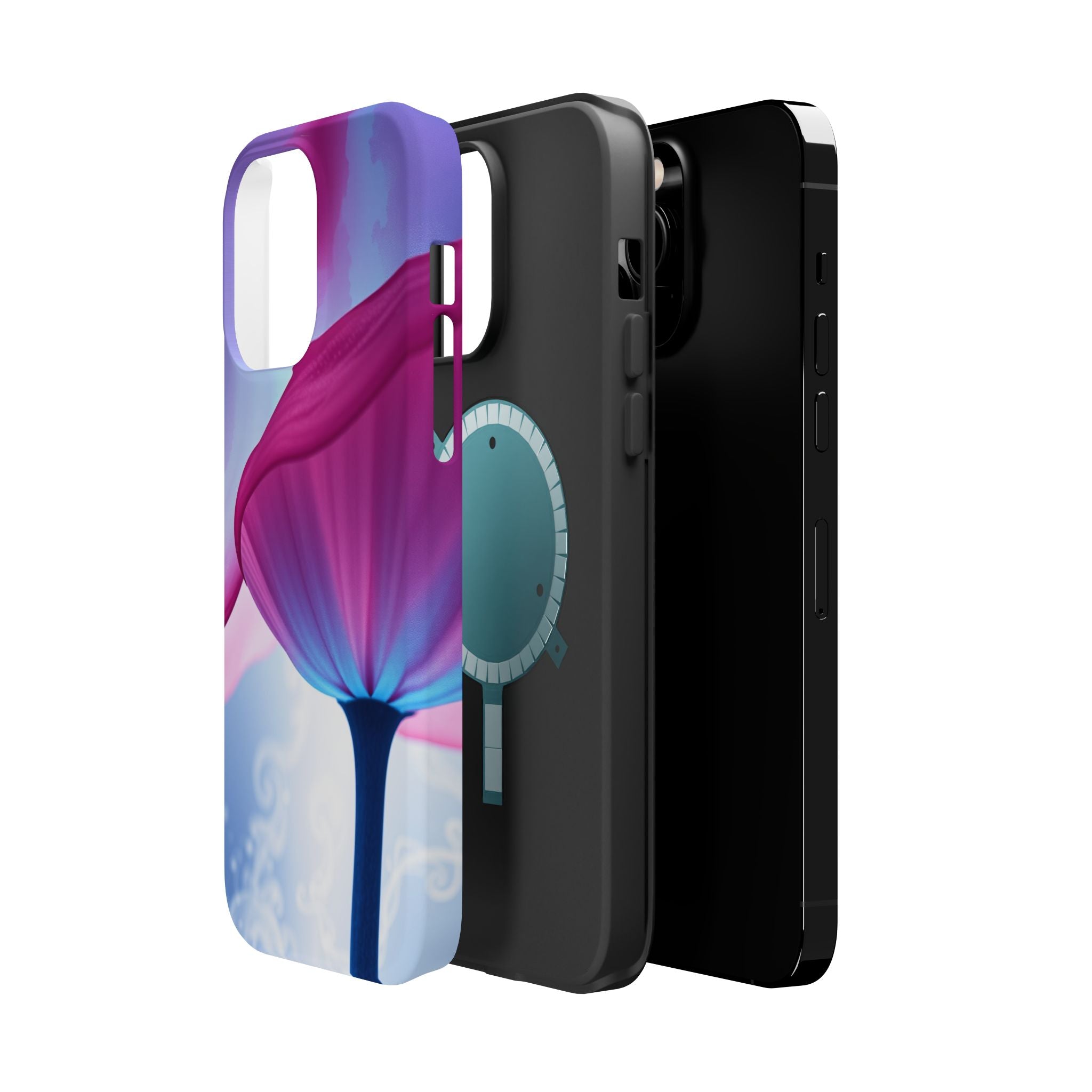iPhone Petal Storm Vibrant Watercolor Slim Snap Case Ga · iPhone Case