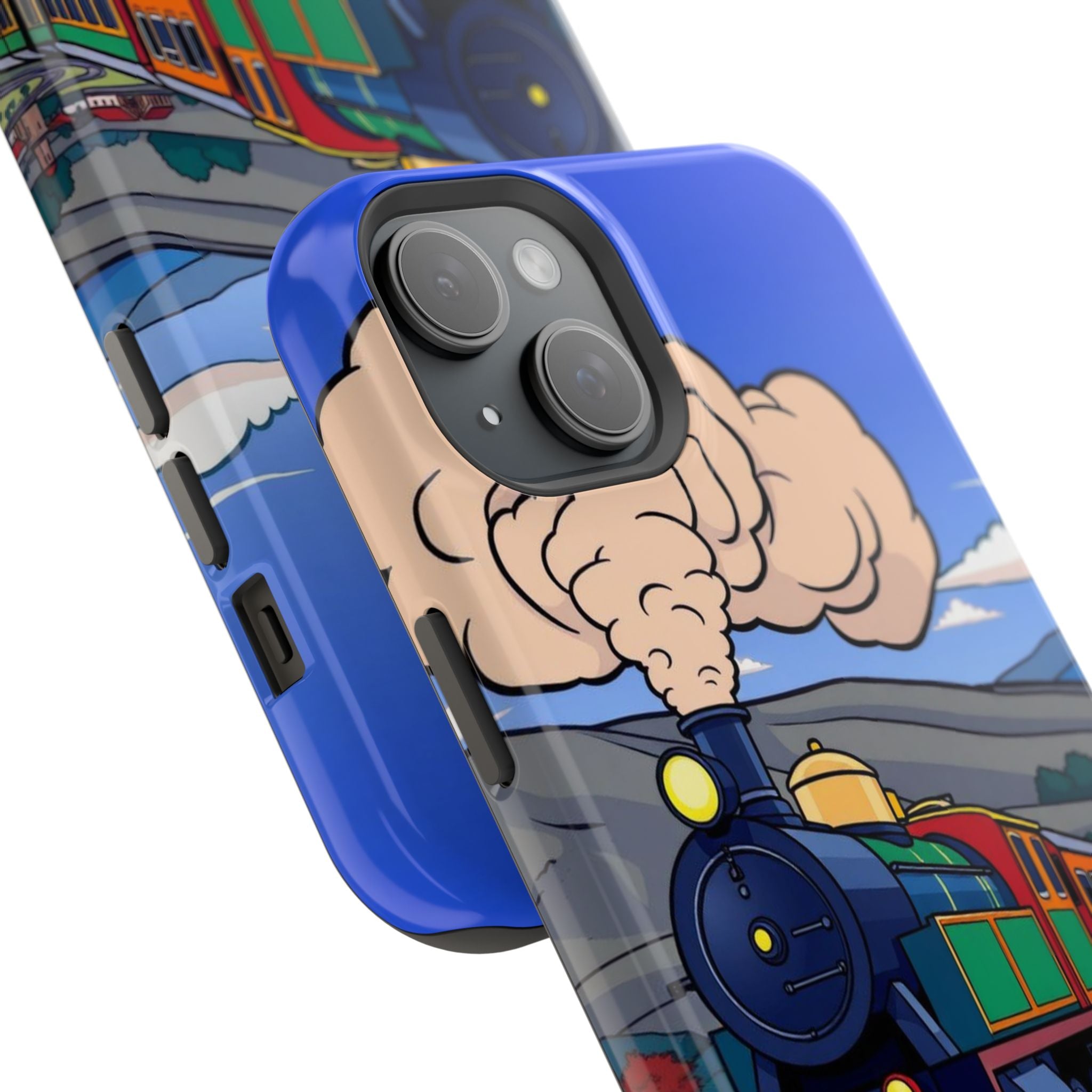 iPhone Steam Locomotive Puff Kids Fun iPhone Phone Case Gift Slim · iPhone Case
