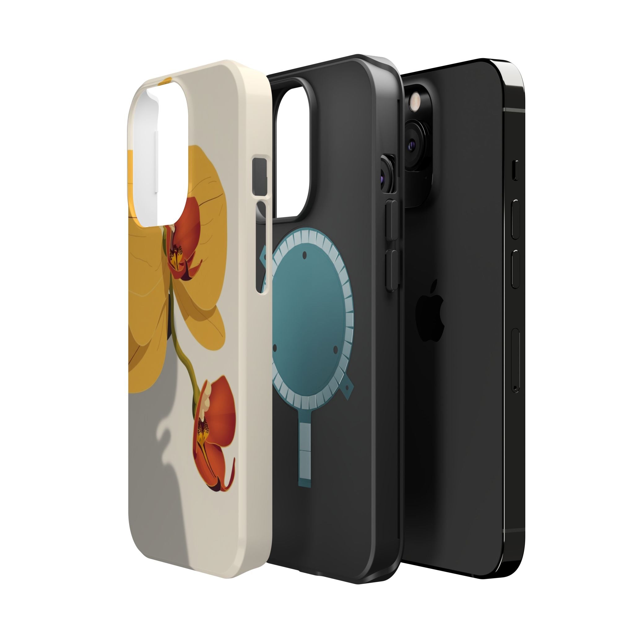 iPhone Vibrant Orchid Study Design Bold Modern Everyday Snap Case · iPhone Case