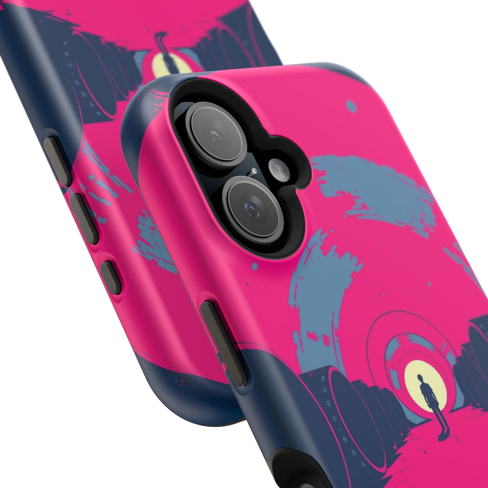 iPhone 1960s Mod Circles Bold Art Bold Modern Everyday Snap Case · iPhone Case