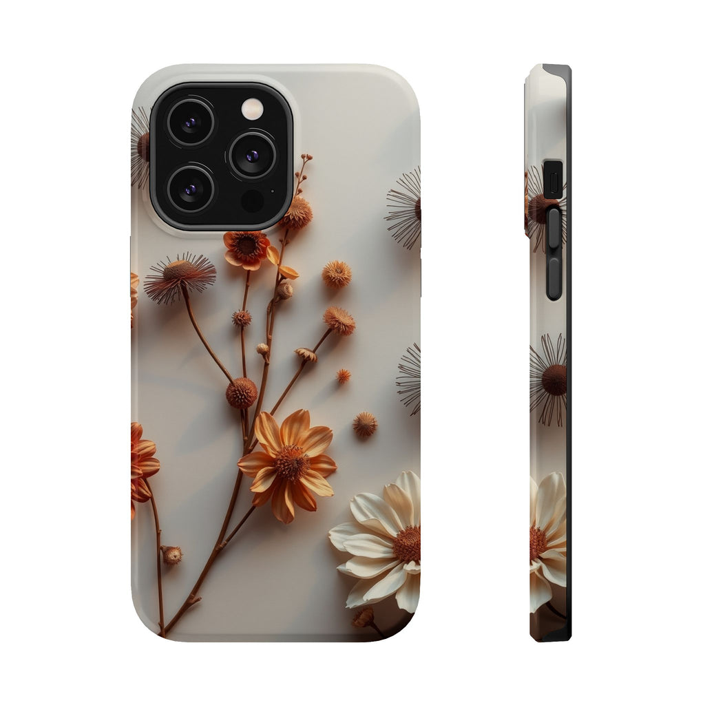 iPhone Dreamy Dried Flower Flat Lay Design Slim iPhone Everyday · iPhone Case