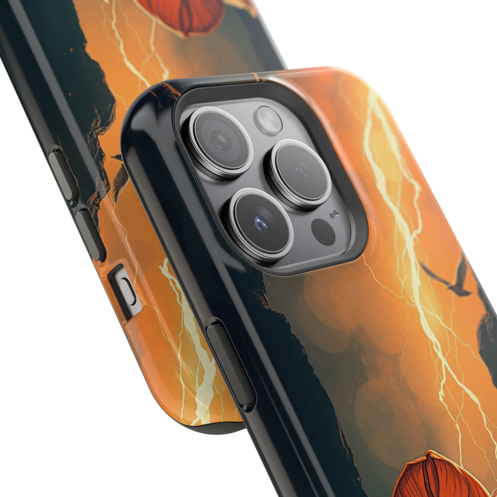 iPhone Vibrant Petal Storm Design Bold Modern Everyday Snap Case · iPhone Case