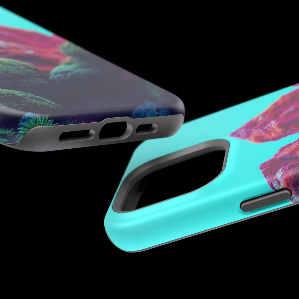 iPhone Moss Covered Rocks Paper Cut Art Slim Everyday iPhone Designer · iPhone C