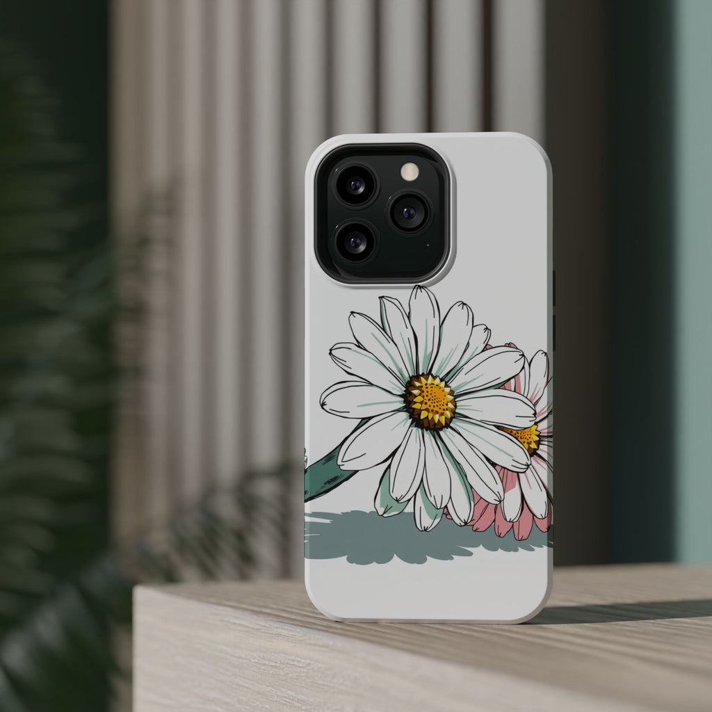 iPhone Daisy Chain Hand-Drawn Sketch Slim Everyday Designer Case · iPhone Case