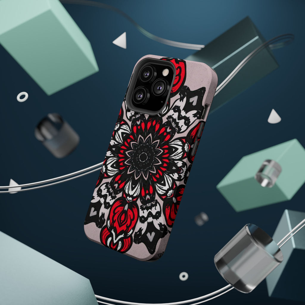 iPhone Floral Mandala Bold Art Slim Everyday Designer Case · iPhone Case