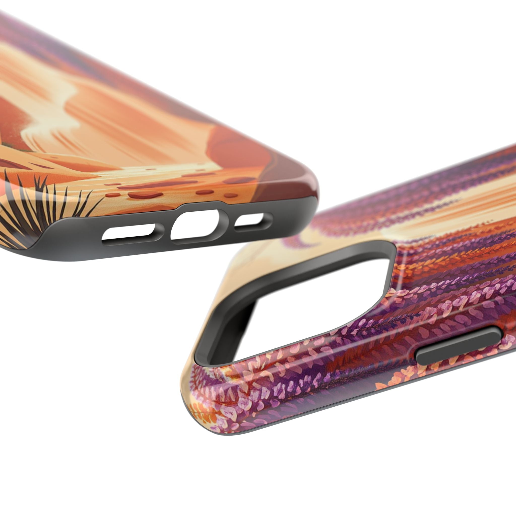 iPhone Wisteria Cascade Grunge Distressed Slim iPhone Everyday Designer · iPhone