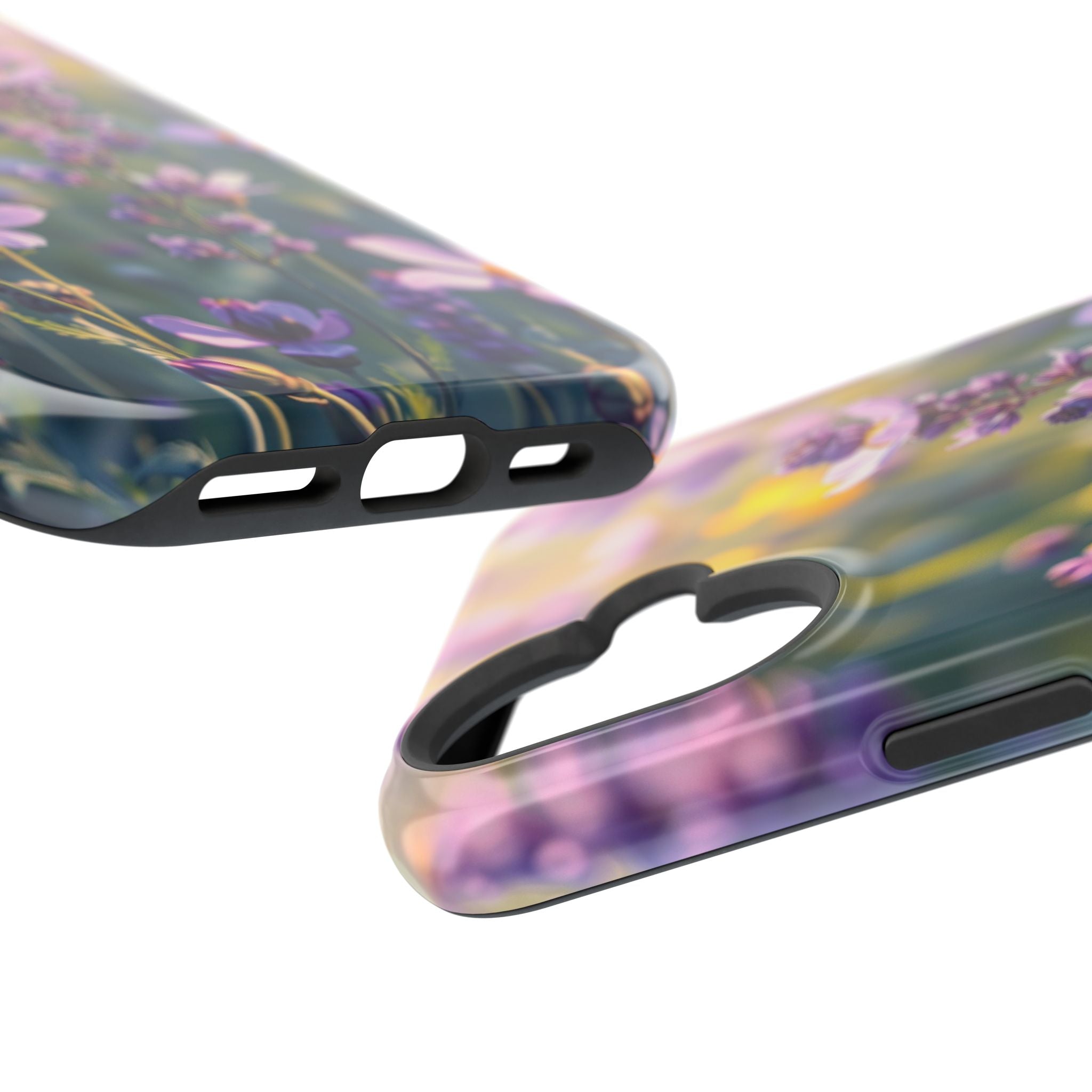 iPhone Lavender And Pearl Wildflower Field Slim iPhone Everyday · iPhone Case