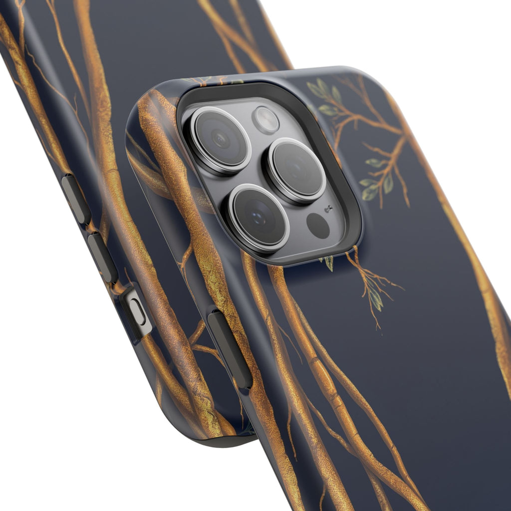 iPhone Mangrove Roots Electric Art Bold Modern Everyday Snap Case · iPhone Case