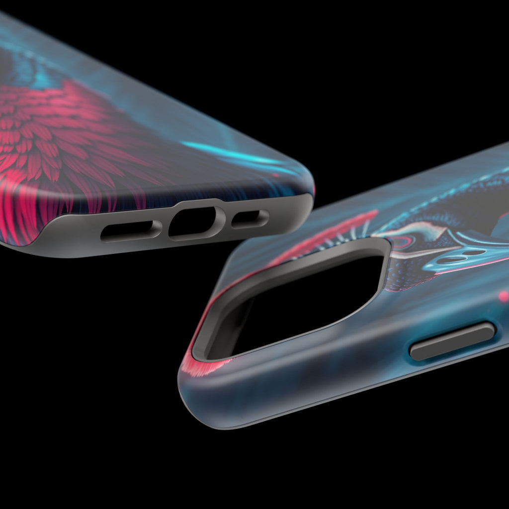 iPhone Nouveau Peacock Electric Art Slim Everyday Designer Case · iPhone Case