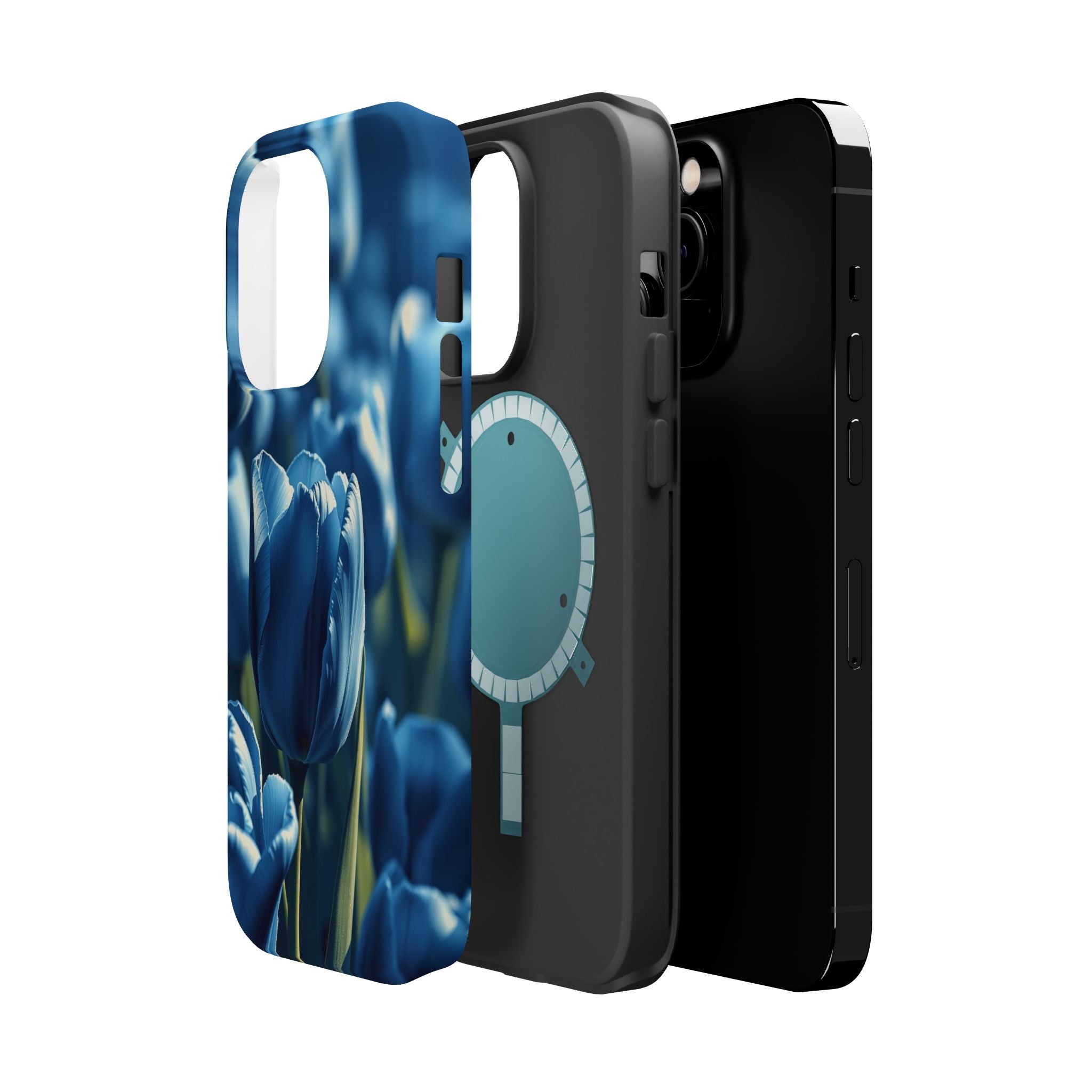 iPhone Tulip Row Oil Painting Impressionist Slim iPhone Everyday · iPhone Case