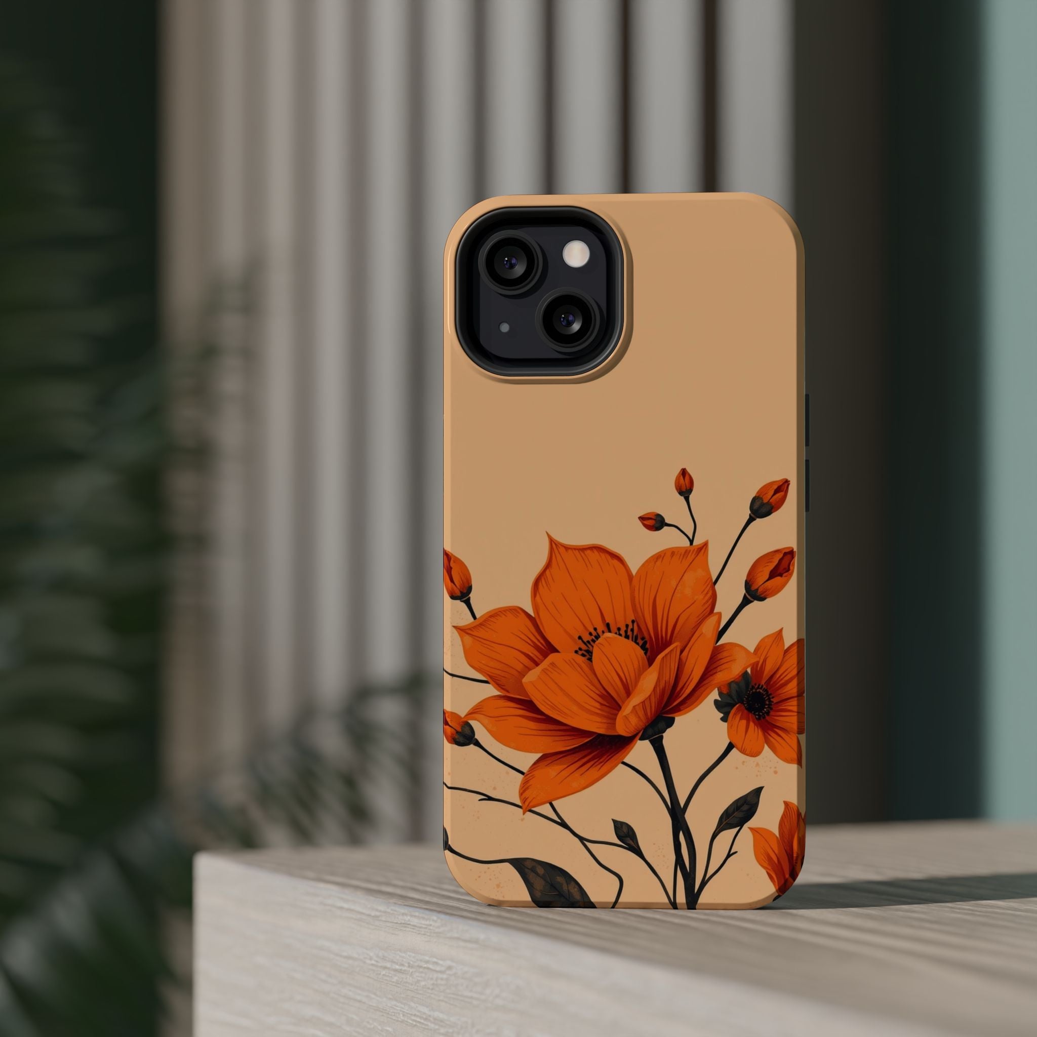 iPhone Radiant Floral Geometric Design Slim Everyday Designer Case · iPhone Case