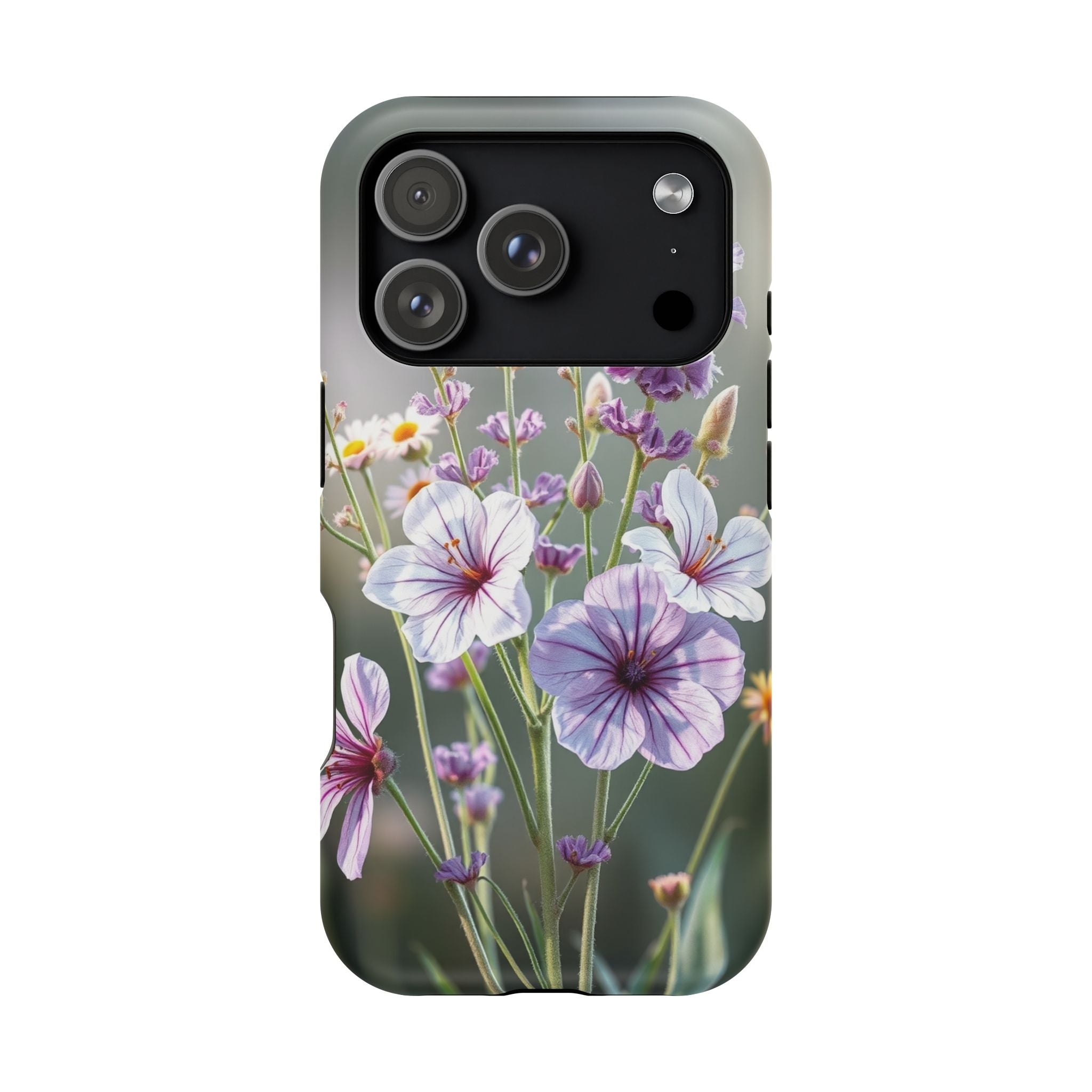iPhone Wildflower Bunch Enchanted Art Slim Everyday Designer Case · iPhone Case