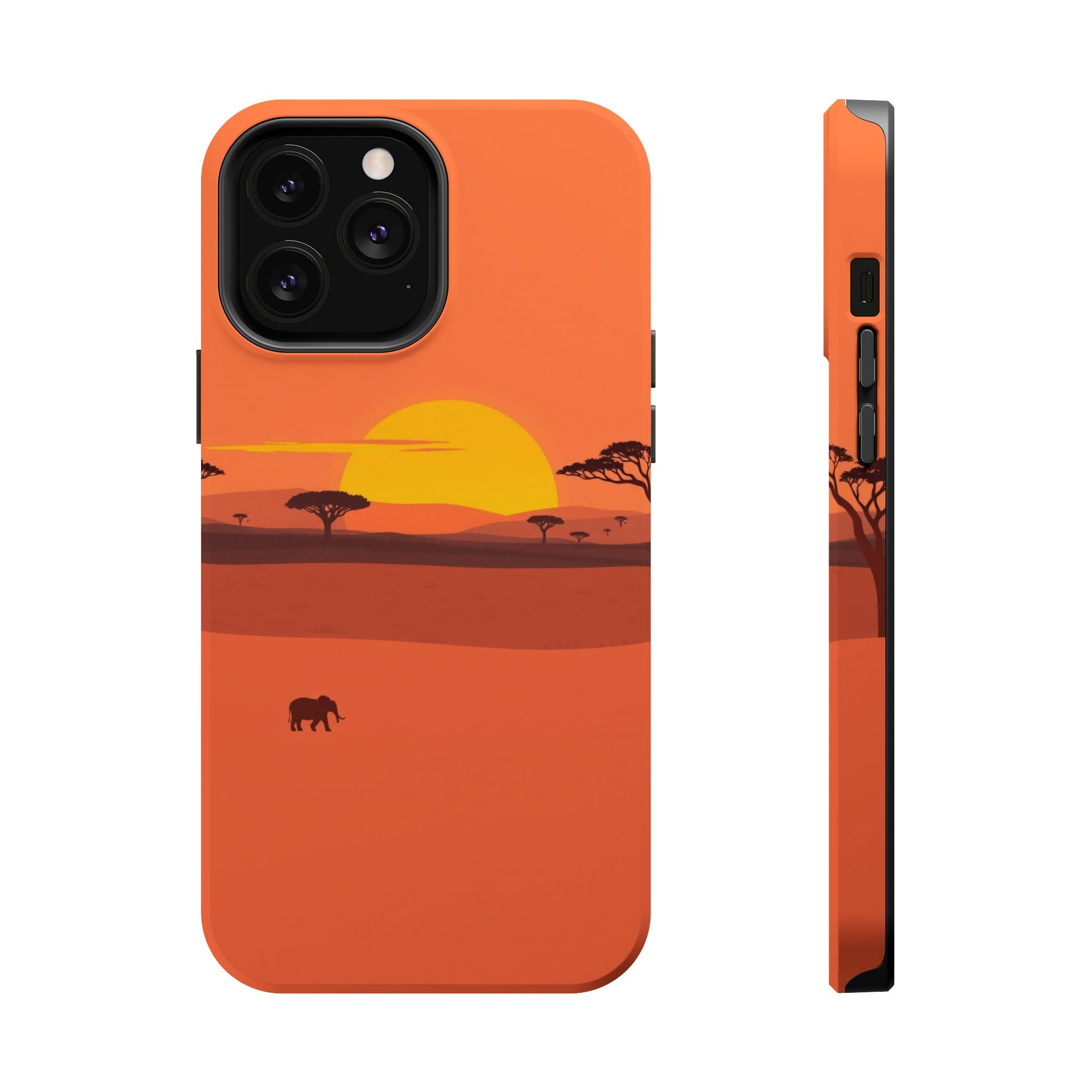 iPhone Sunset Amber And Peach Savanna Horizon Slim iPhone Everyday · iPhone Case