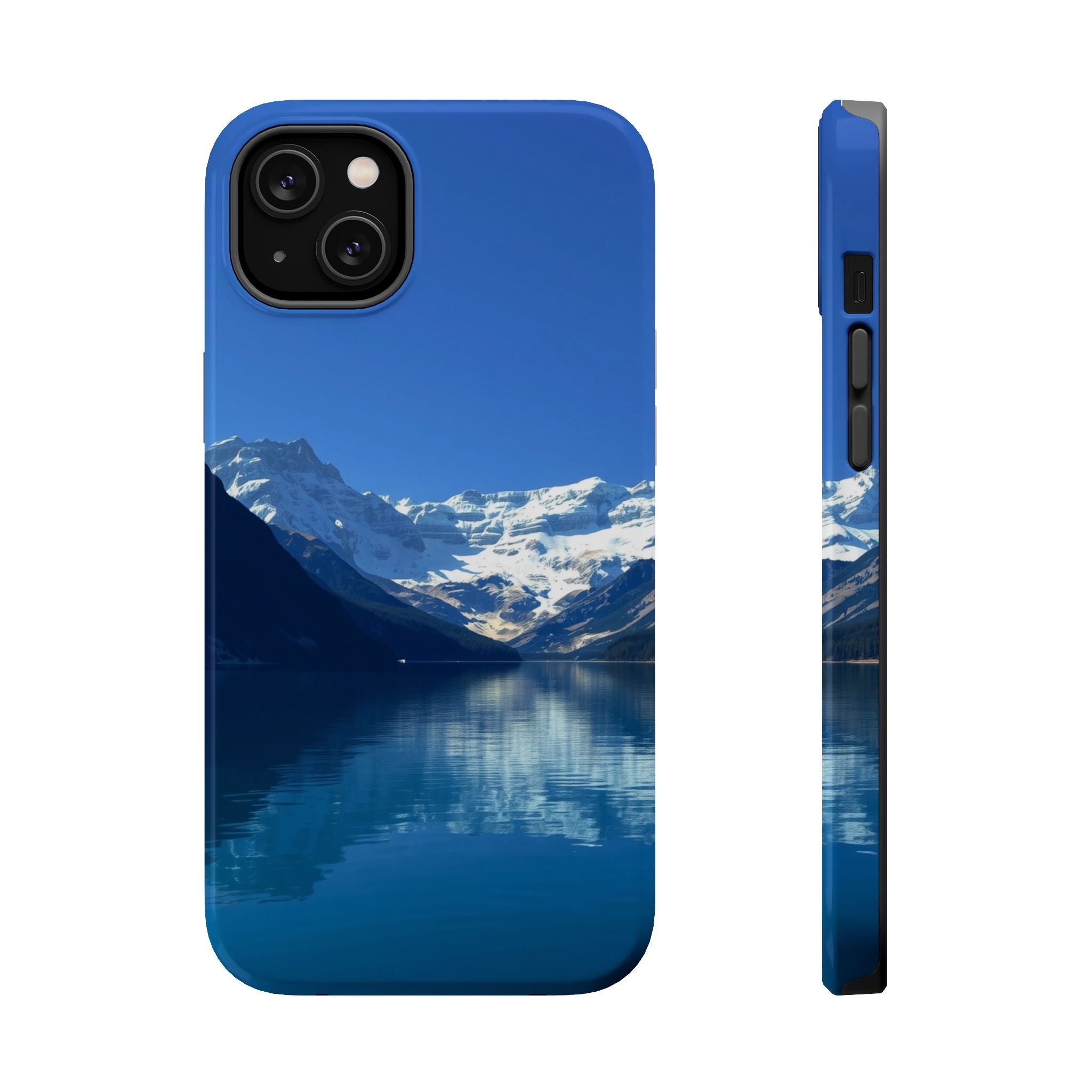 iPhone Glacier Lake Cinematic Art Bold Modern Everyday Snap Case · iPhone Case