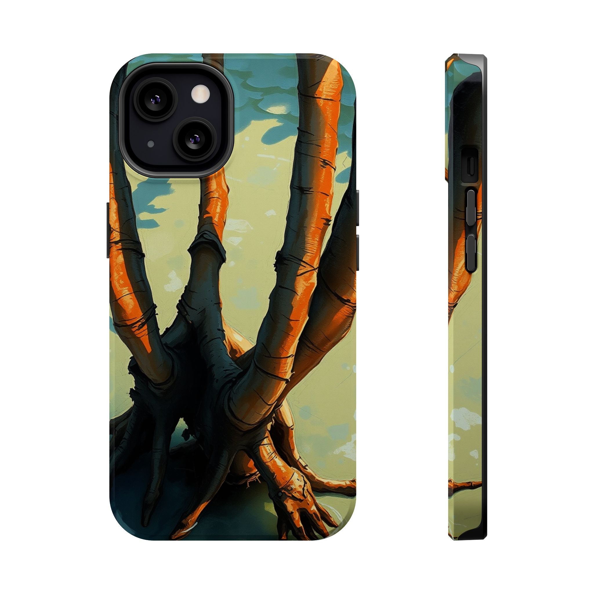 iPhone Mangrove Roots Mystic Art Bold Modern Everyday Snap Case · iPhone Case