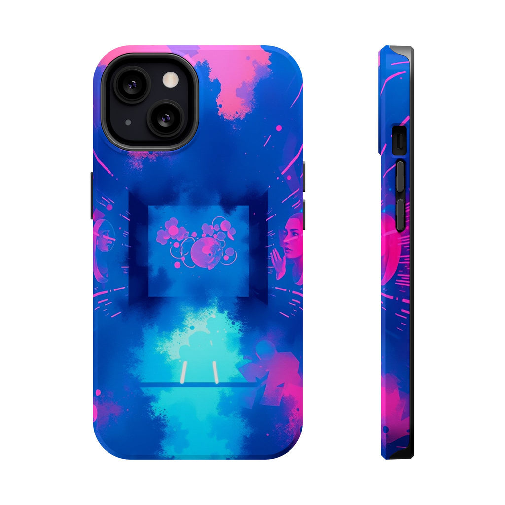 iPhone Digital Noise Vibrant Watercolor Slim Everyday iPhone Designer · iPhone C