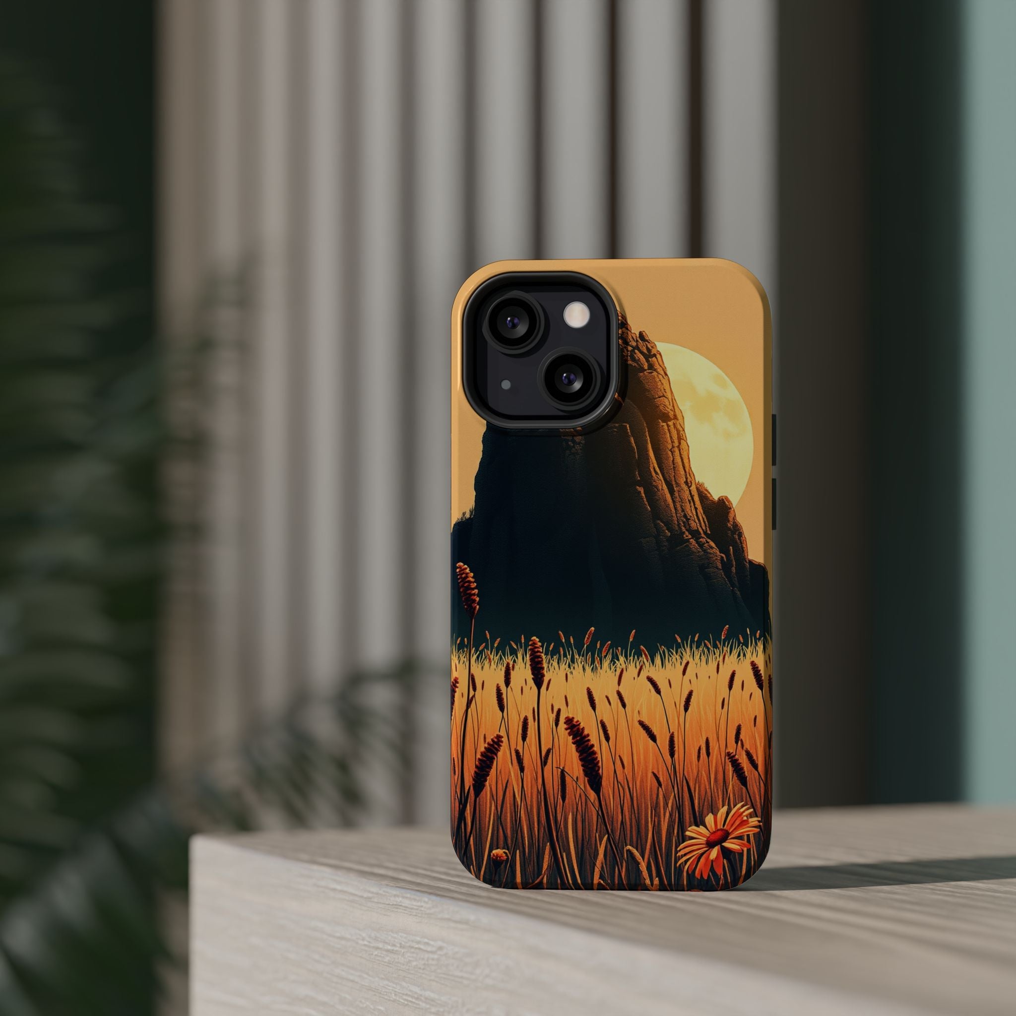 iPhone Spring Meadow Cinematic Art Clean Minimal Snap Cas Slim Snap Case · iPhon