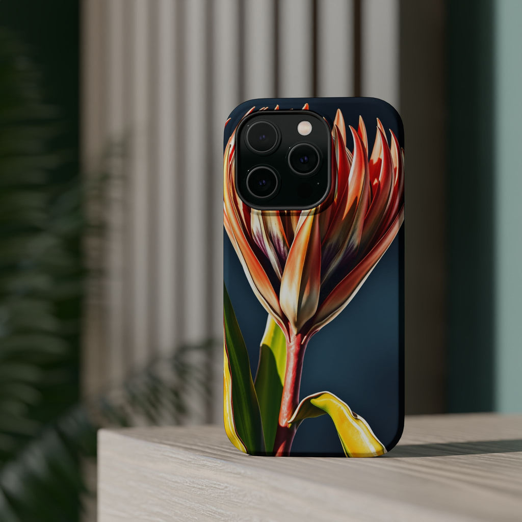 iPhone Protea Bold Vibrant Watercolor Slim Snap Case Ga · iPhone Case