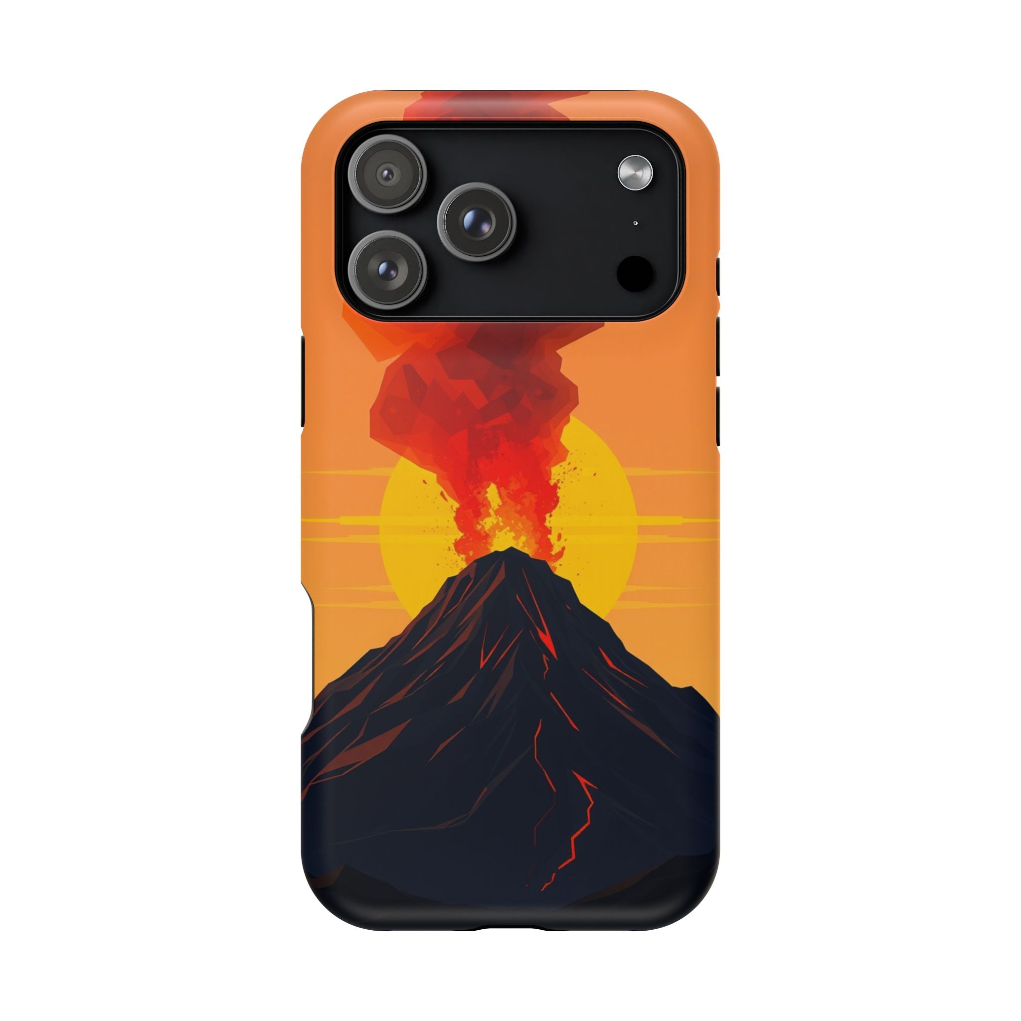 iPhone Vibrant Volcanic Eruption Design Slim Everyday iPhone Designer · iPhone C