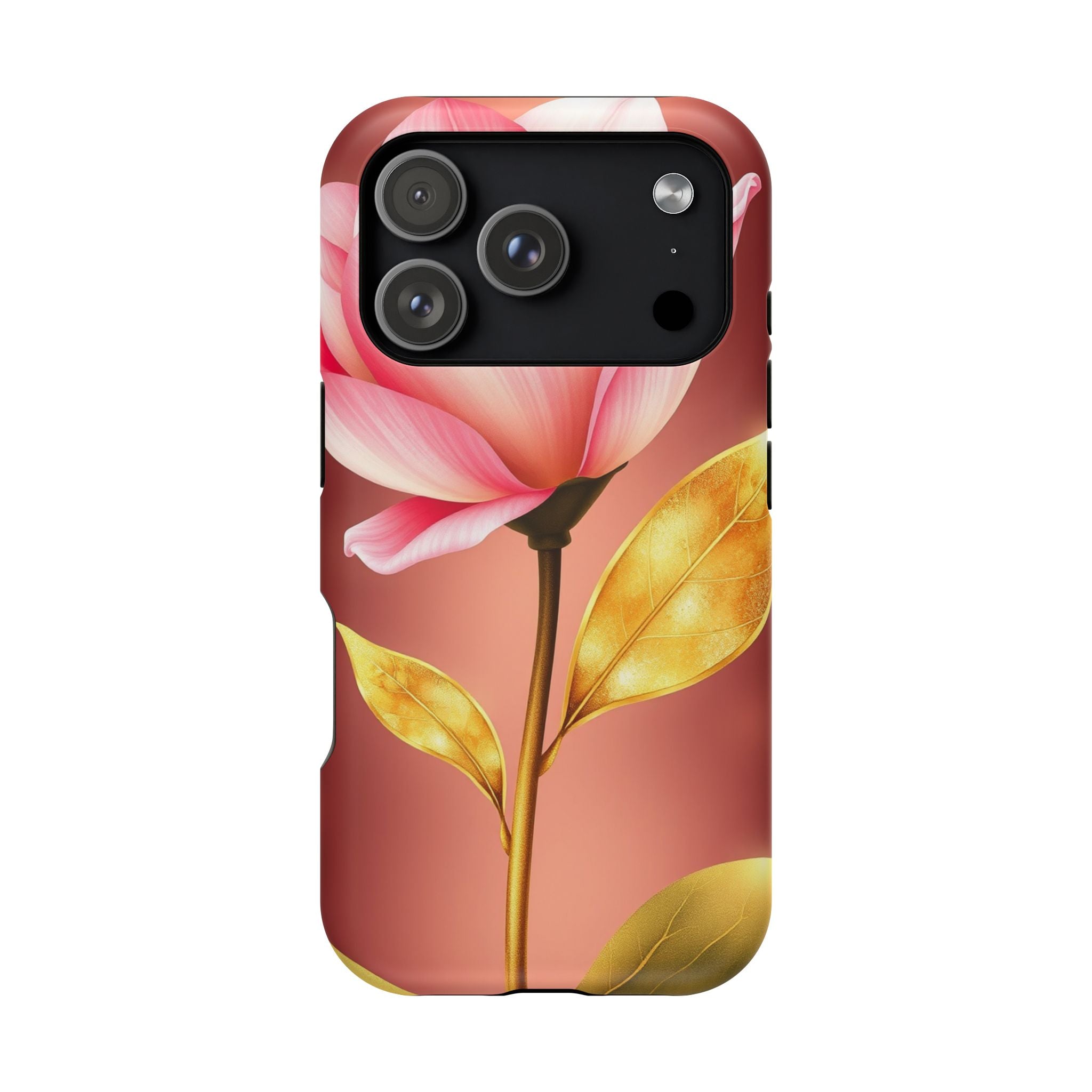iPhone Dreamy Bloom and Leaf Design 14 Slim Everyday Designer Case · iPhone Case