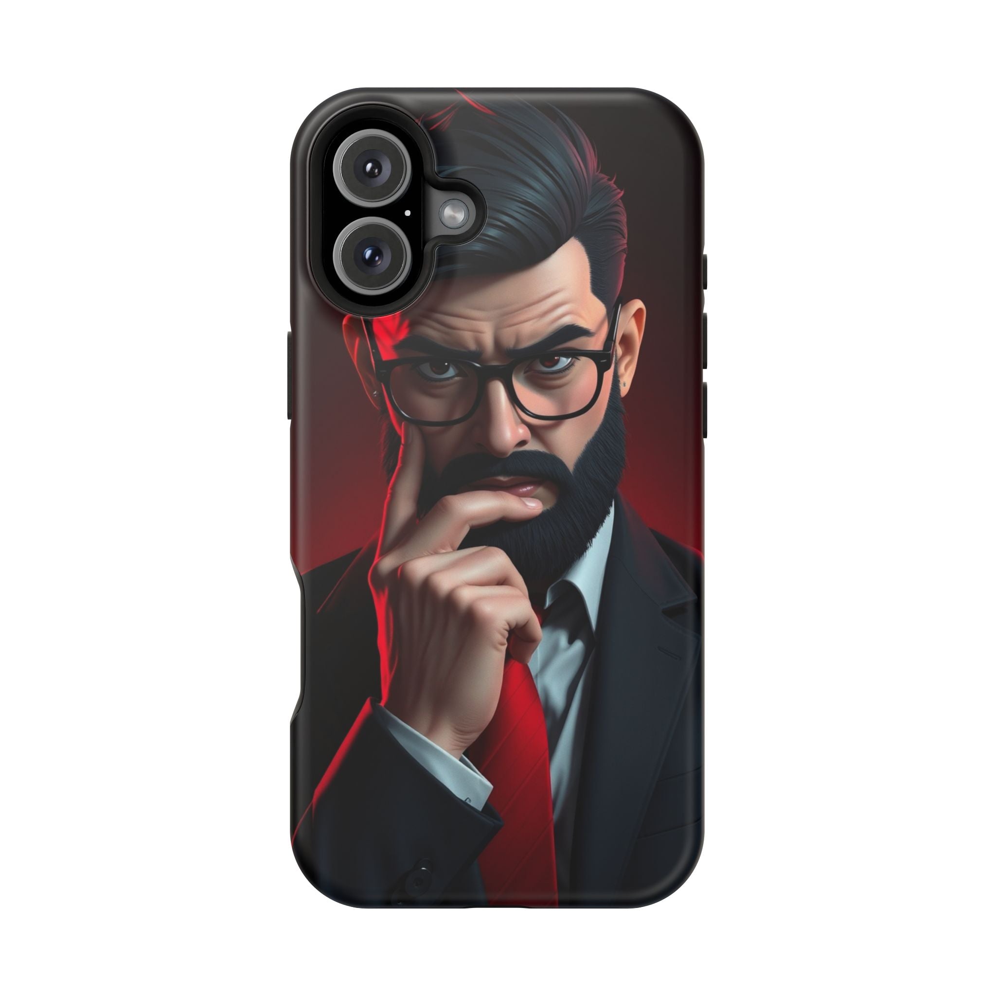 iPhone Vibrant Professional Overthinker Design Soft Finish Everyday Case · iPhon