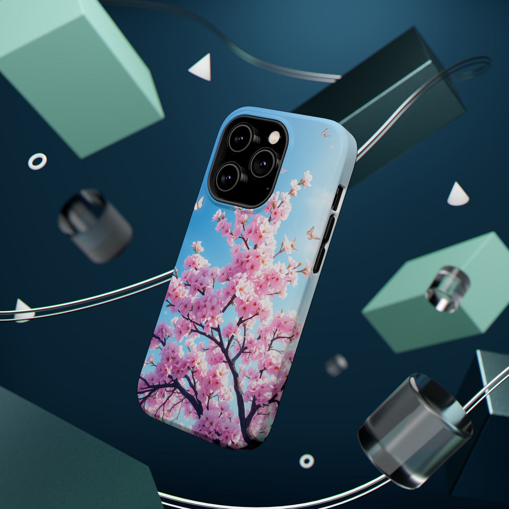 iPhone Cherry Blossom Floral Slim Everyday Designer Case · iPhone Case