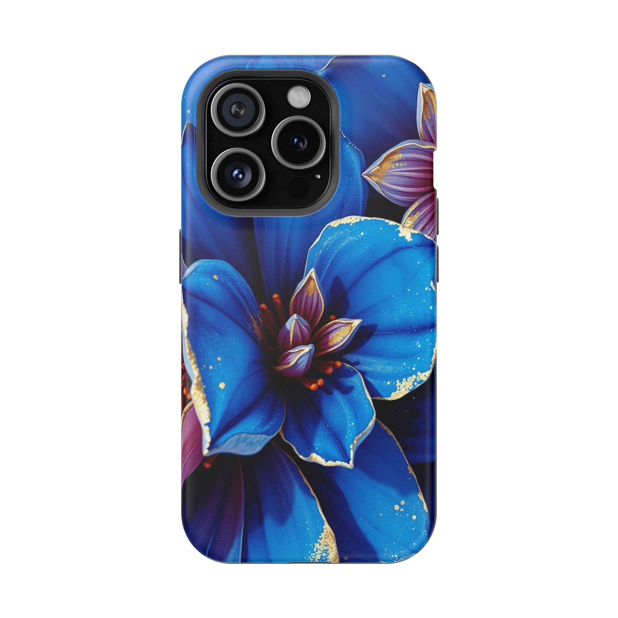 iPhone Floral Gold Foil Serene Design Slim Snap Case Ga · iPhone Case
