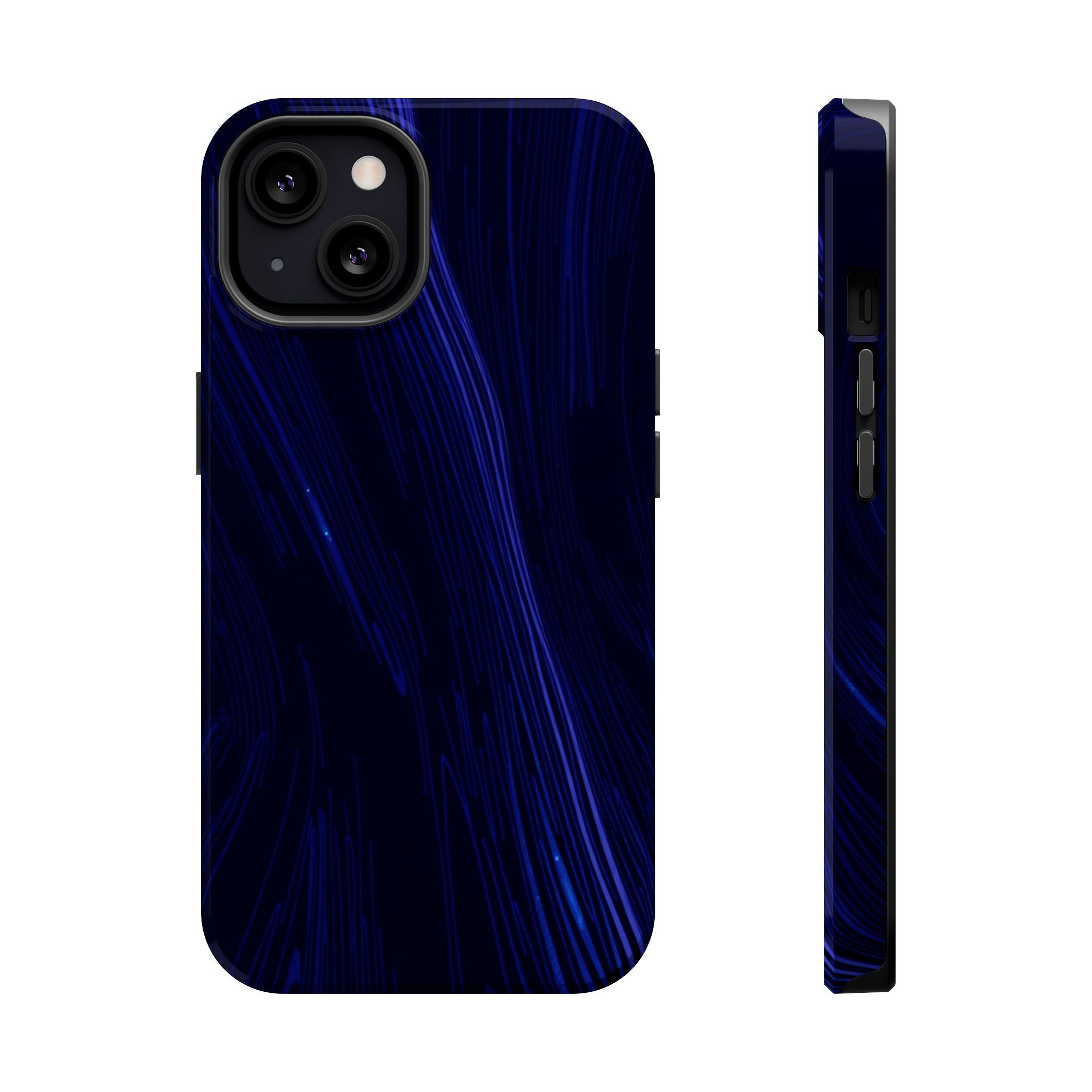 iPhone Interference Pattern Dark Gothic Ink Slim iPhone Everyday · iPhone Case