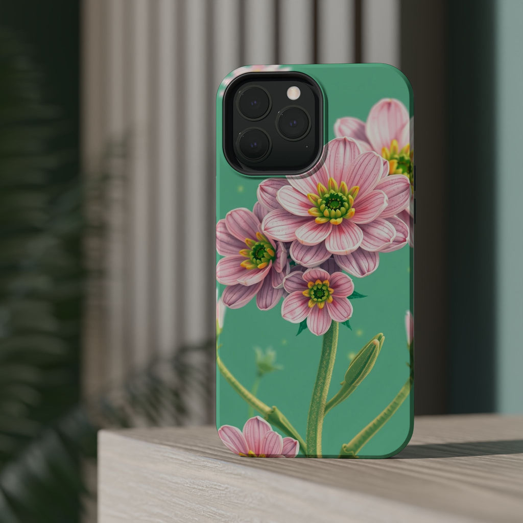 iPhone Vibrant Ranunculus Stack Design Slim Everyday Designer Case · iPhone Case