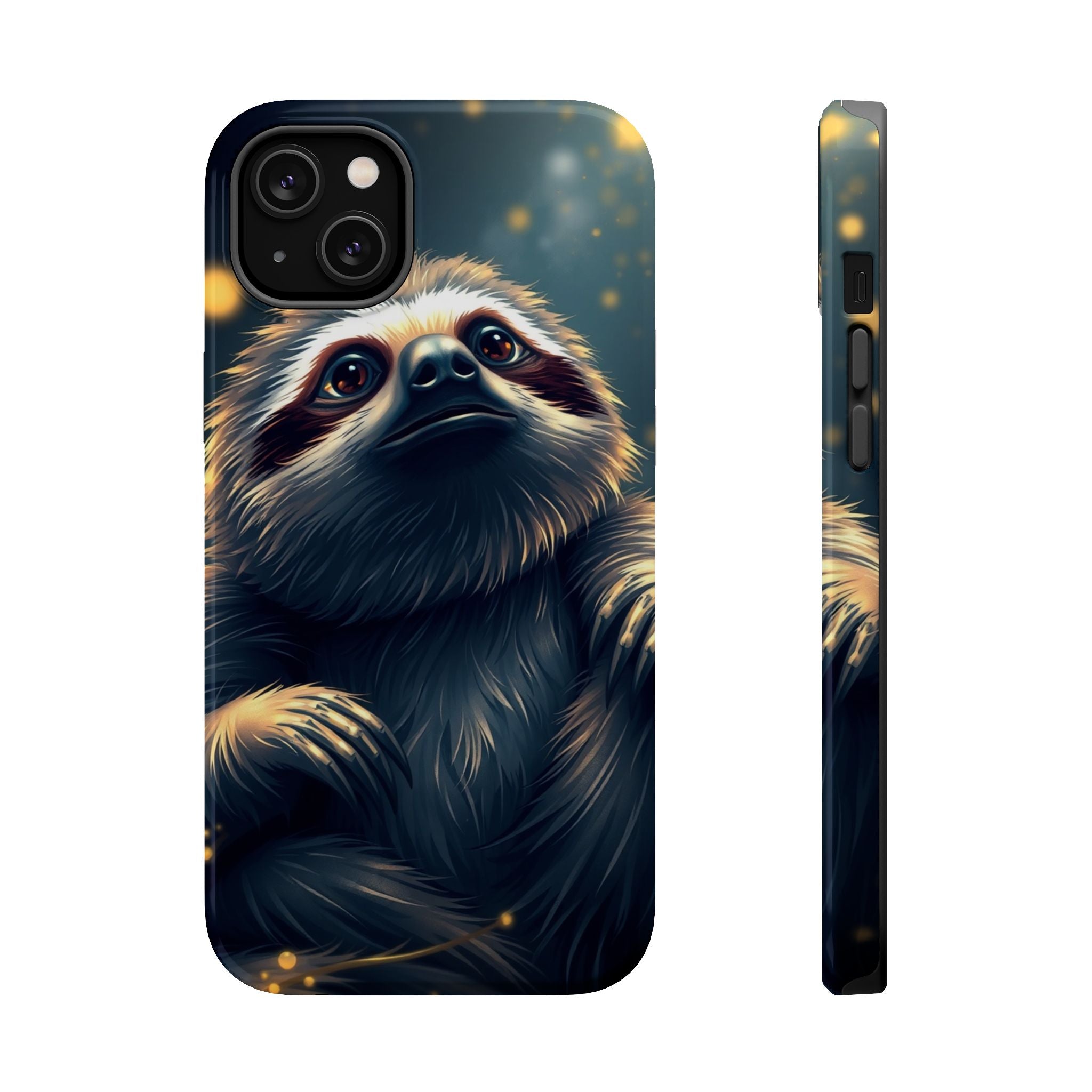 iPhone Vibrant Cozy Sloth Mode Design Slim Everyday Designer Case · iPhone Case