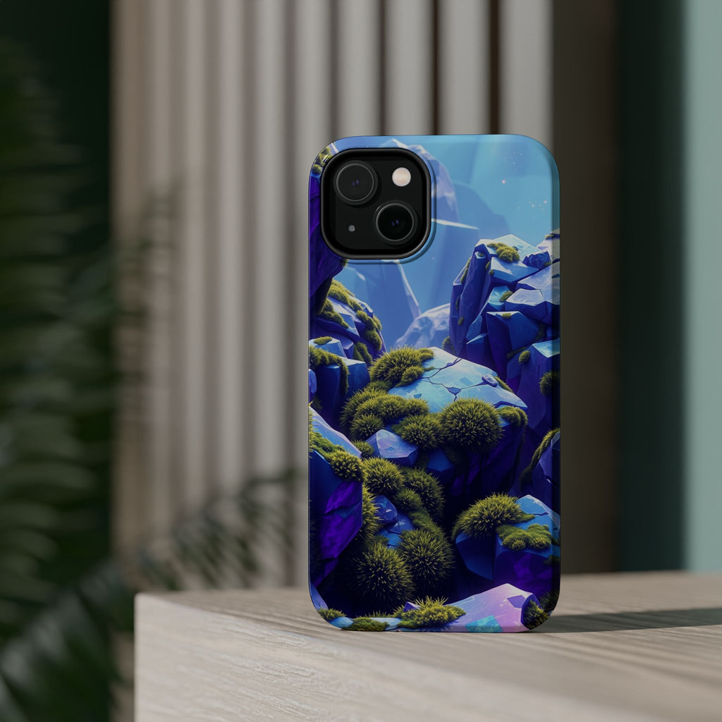 iPhone Moss Covered Rocks Cinematic Art Slim Everyday iPhone Designer · iPhone C