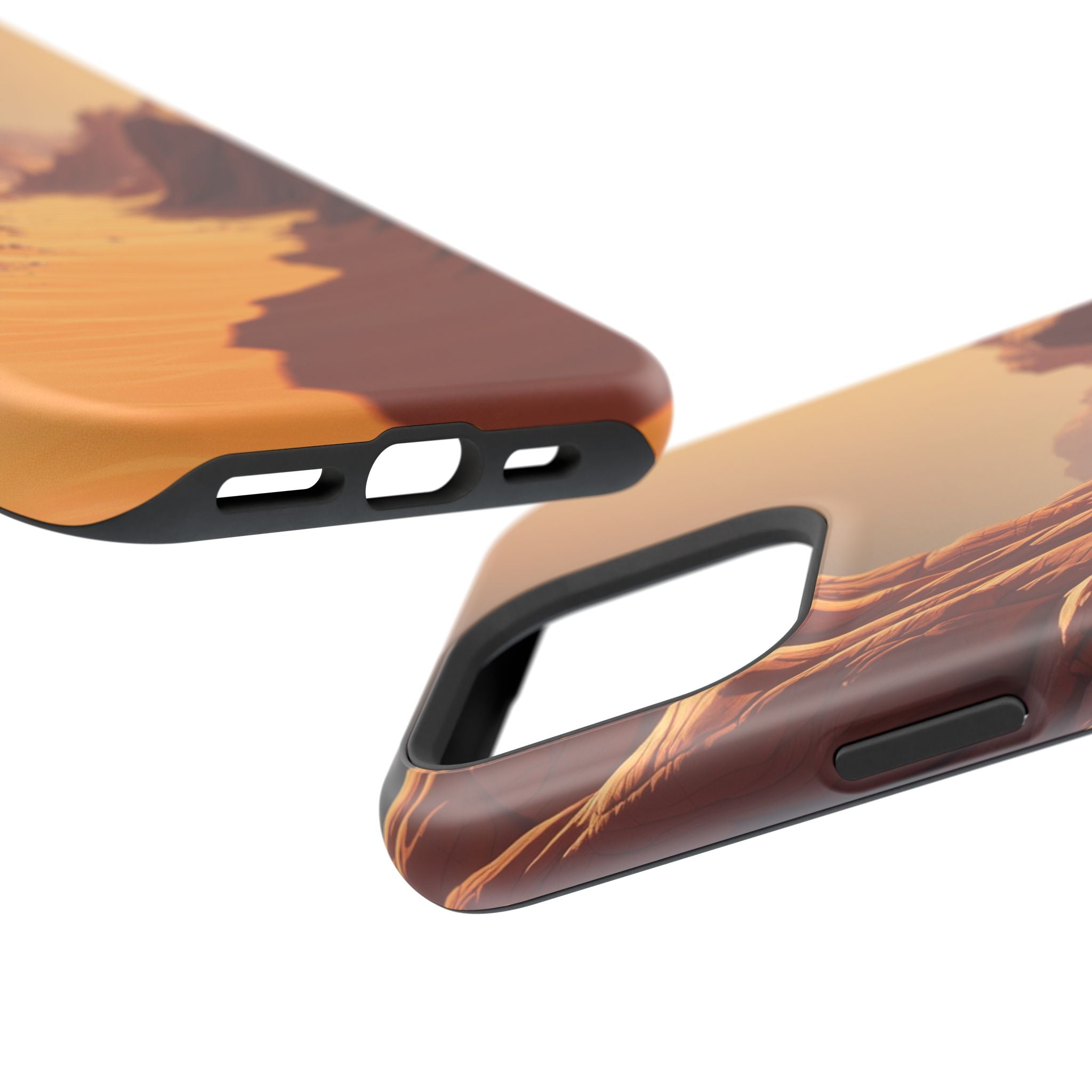 iPhone Burnt Orange And Sand Valley Floor Slim iPhone 20 Everyday · iPhone Case