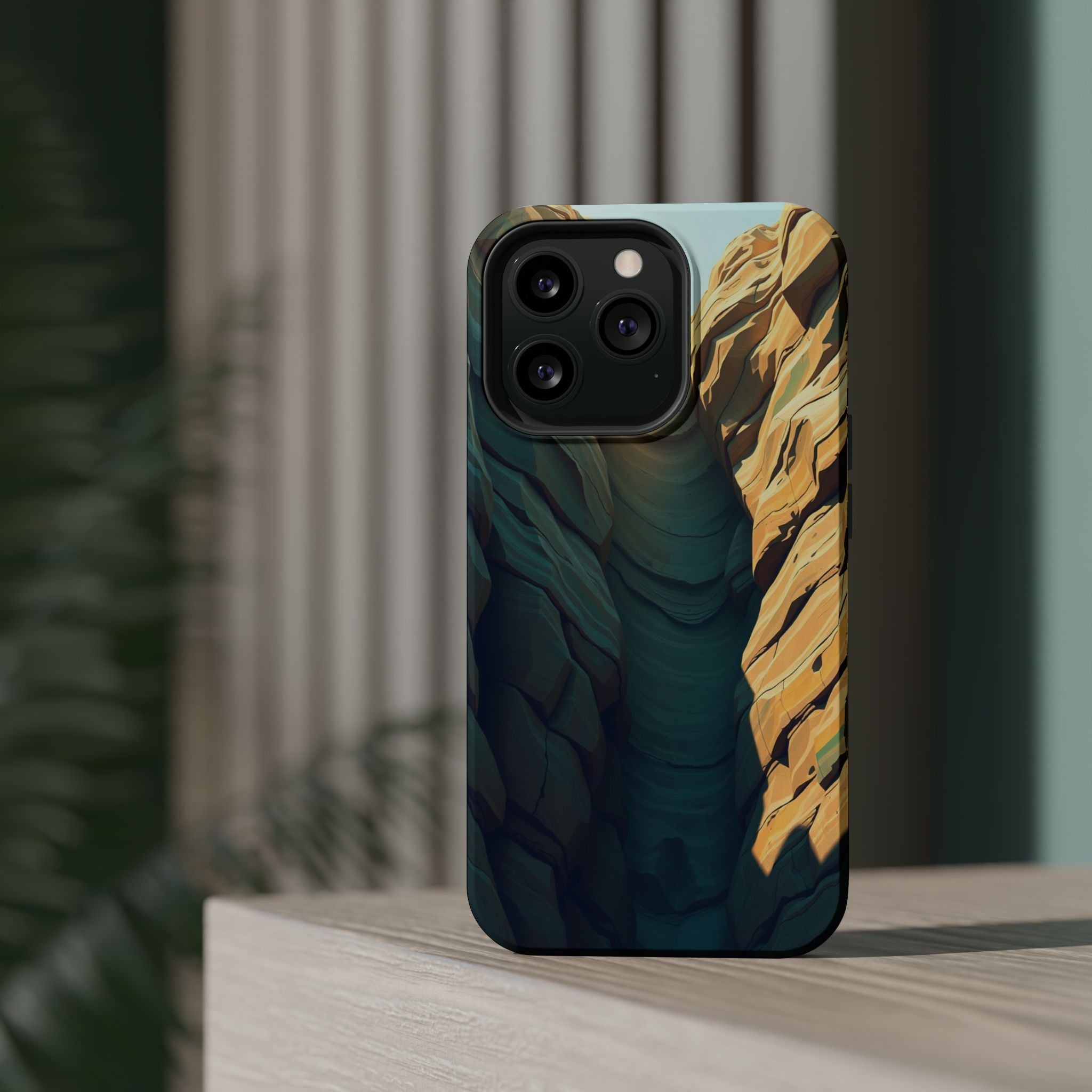 iPhone Canyon Wall Holographic Iridescent Slim iPhone Everyday Designer · iPhone