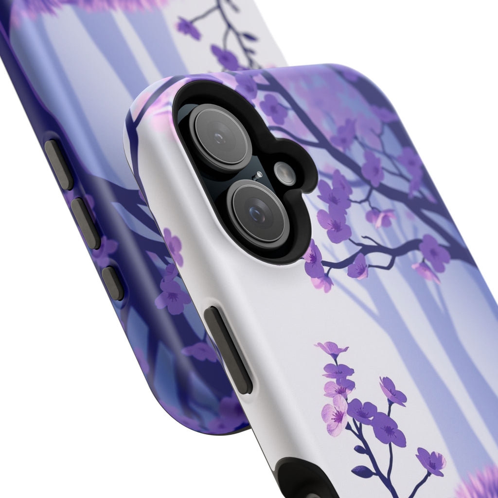 iPhone Blossom Trail Paper Cut Art Bold Modern Everyday Snap Case · iPhone Case