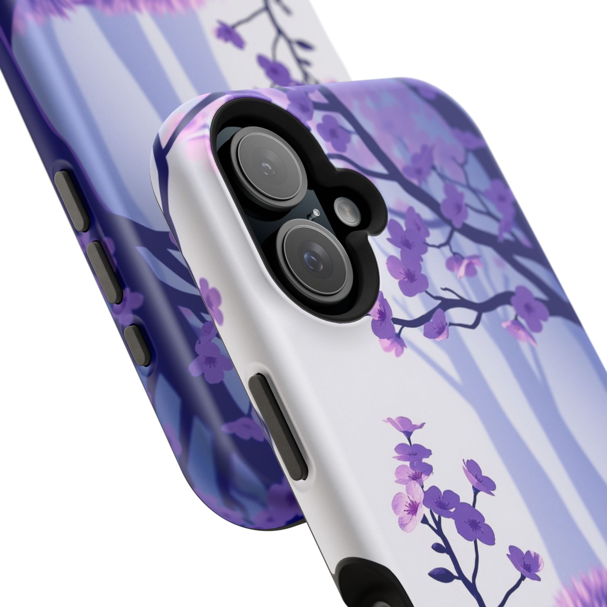 iPhone Blossom Trail Paper Cut Art Bold Modern Everyday Snap Case · iPhone Case