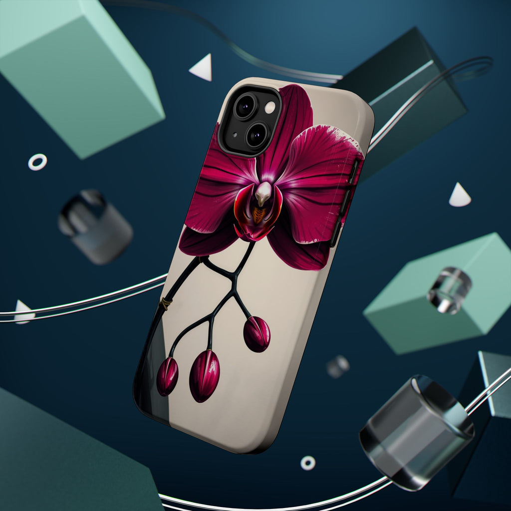 iPhone Orchid Study Enchanted Art Bold Modern Everyday Snap Case · iPhone Case