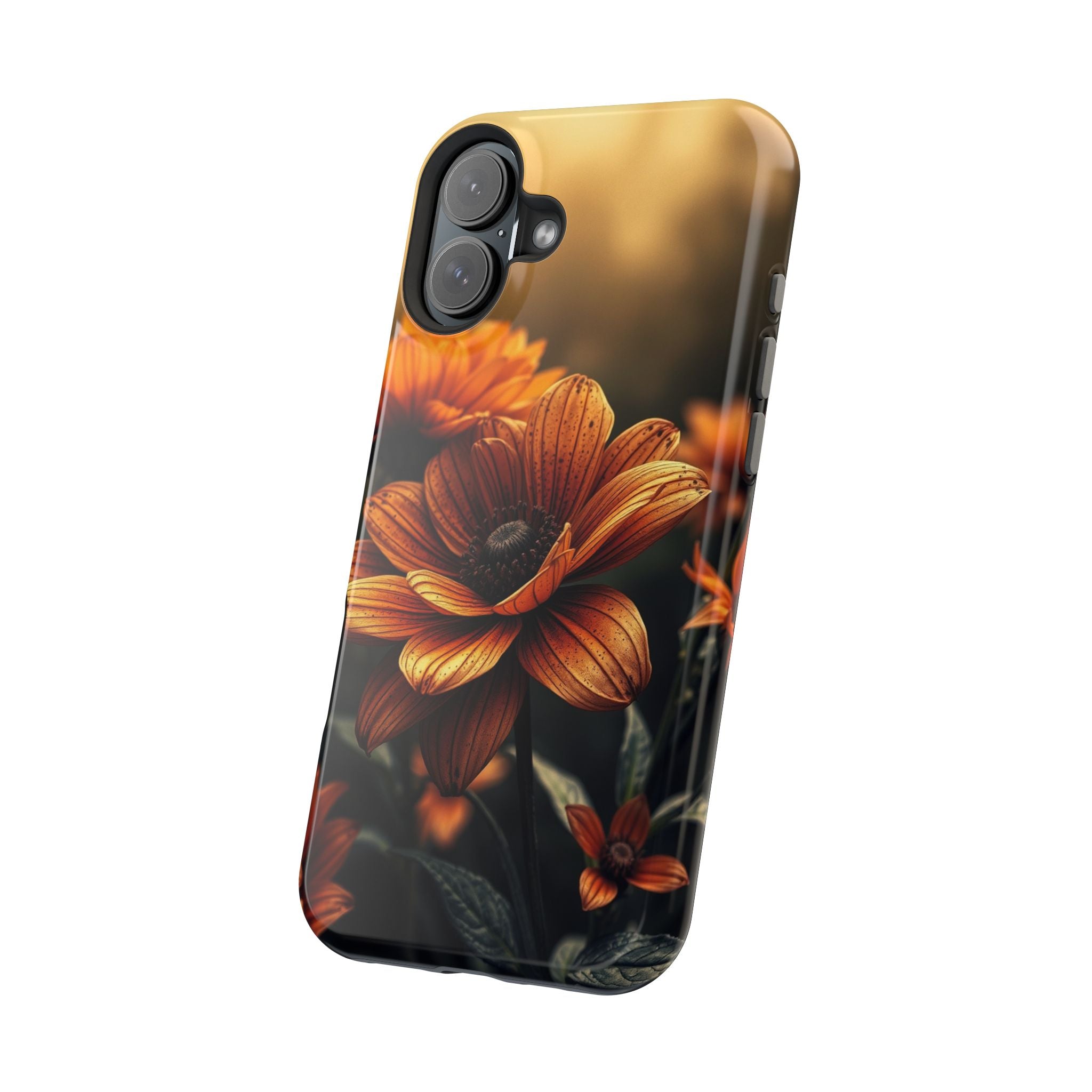 iPhone Radiant Floral Ombre Design Bold Modern Everyday Snap Case · iPhone Case