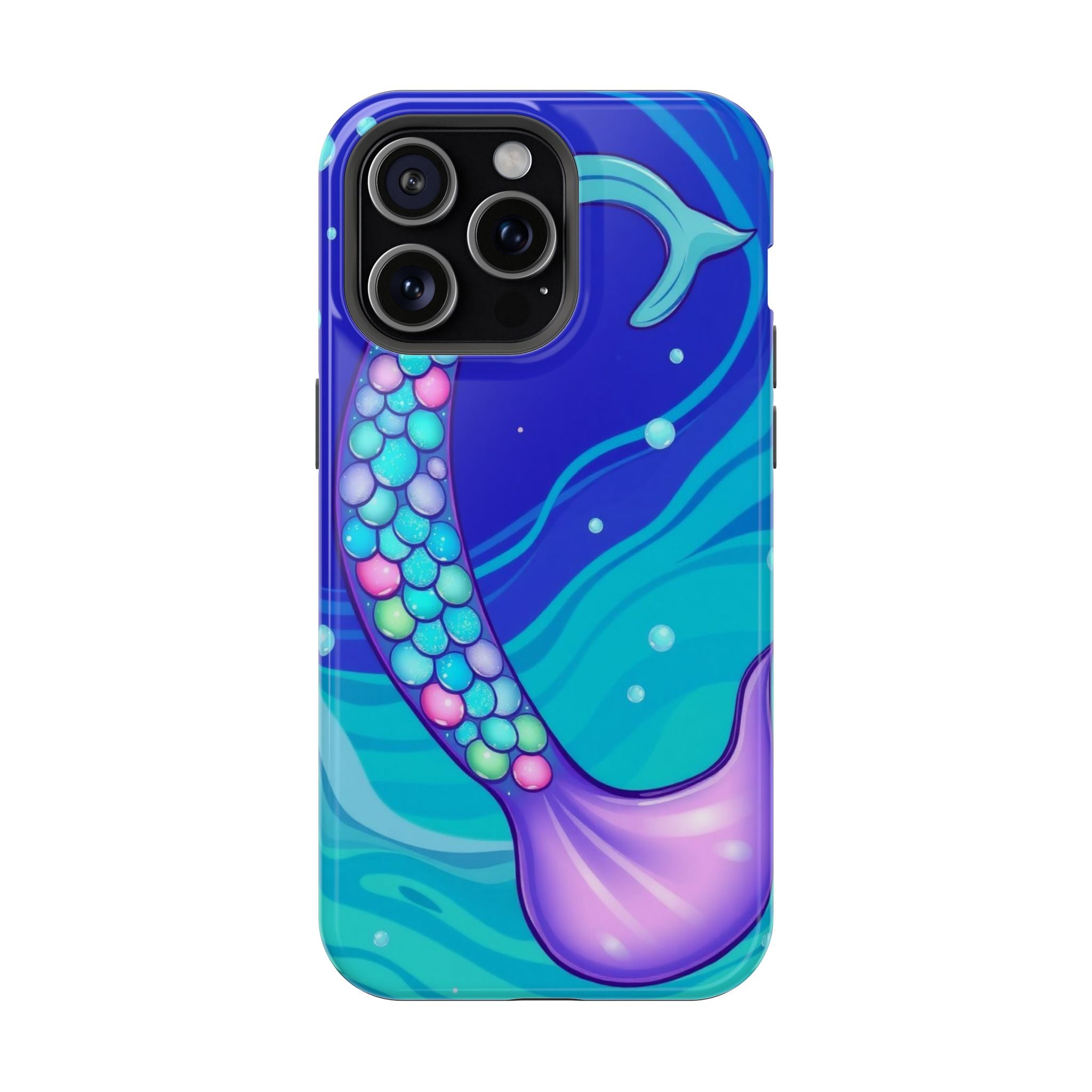 iPhone Mermaid Tail Swirl Kids Fun iPhone Phone Case Gift Artistic · iPhone Case
