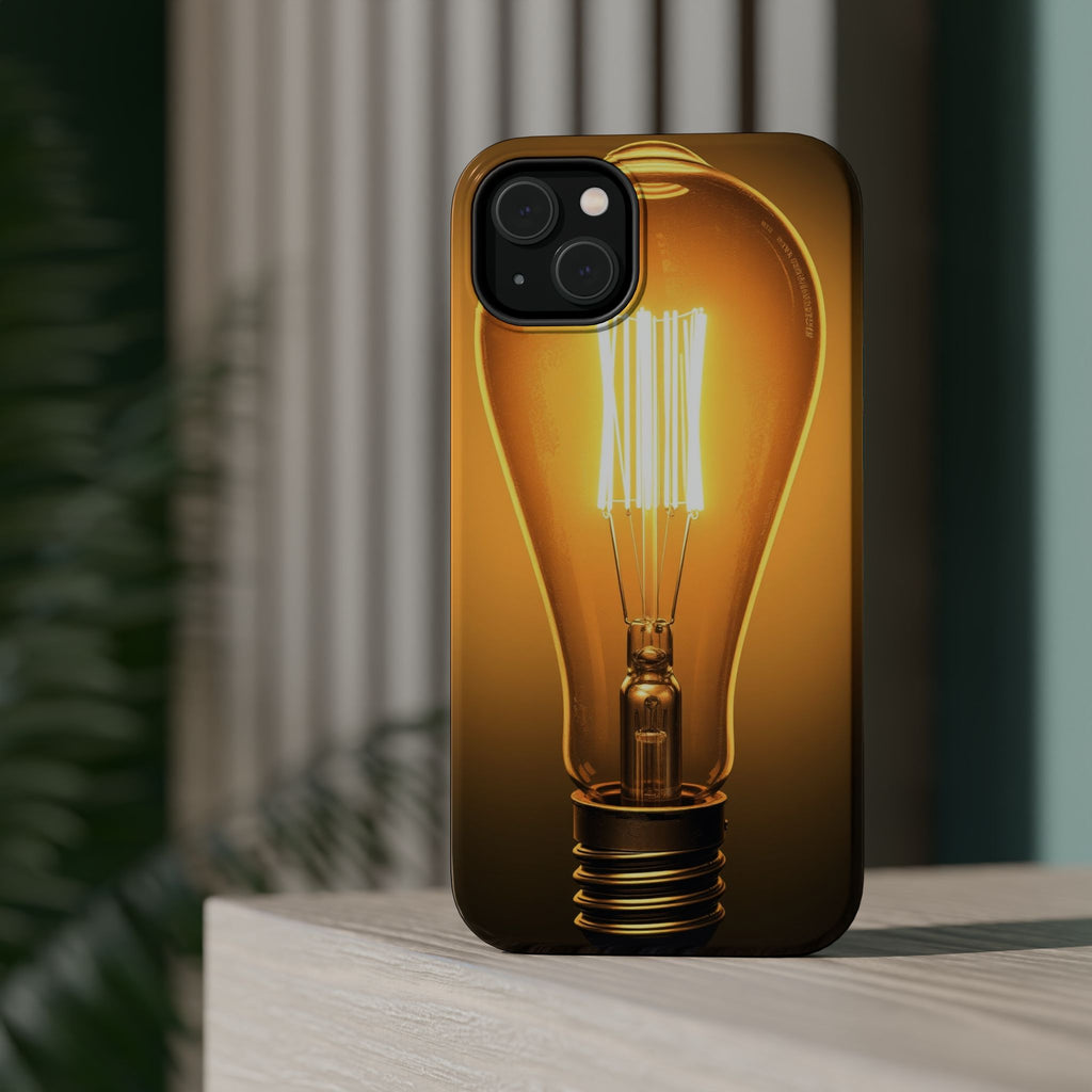 iPhone Edison Bulb Warm Enchanted Art Slim Everyday Designer Case · iPhone Case