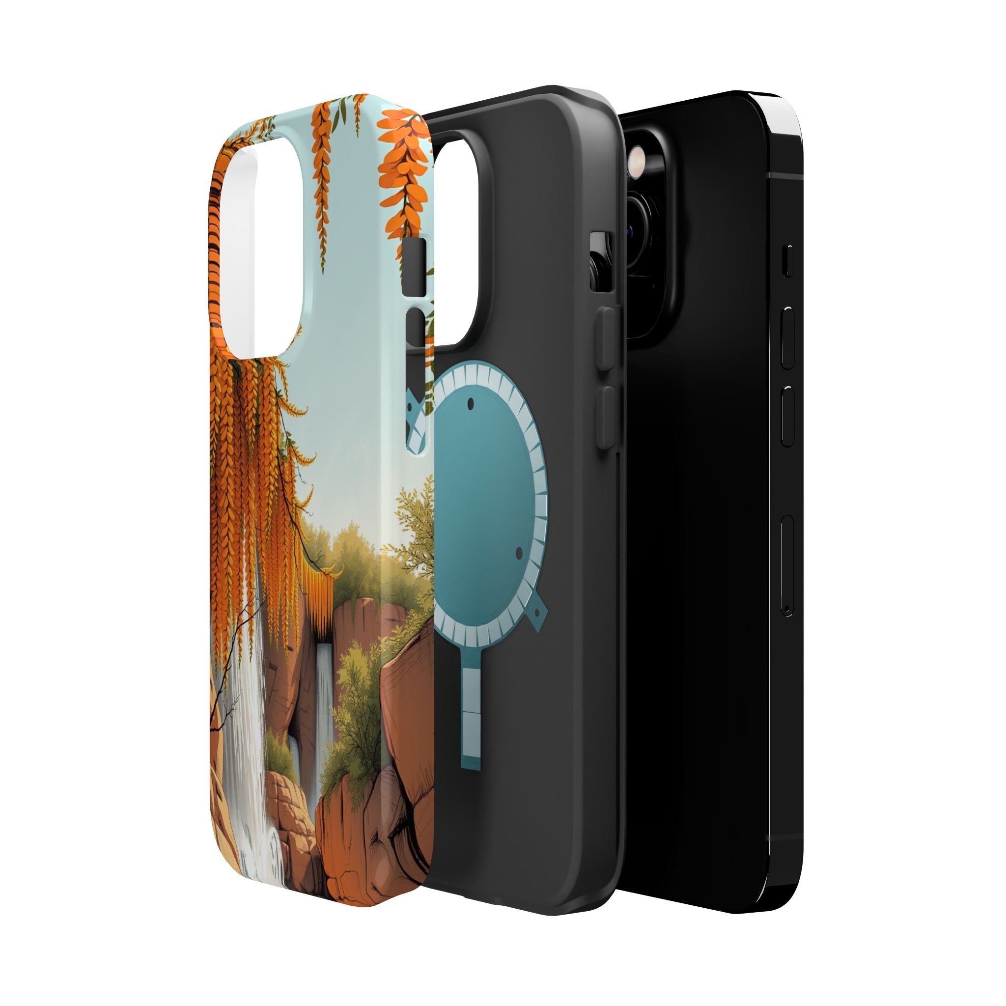 iPhone Wisteria Cascade Mystic Art Bold Modern Everyday Snap Case · iPhone Case