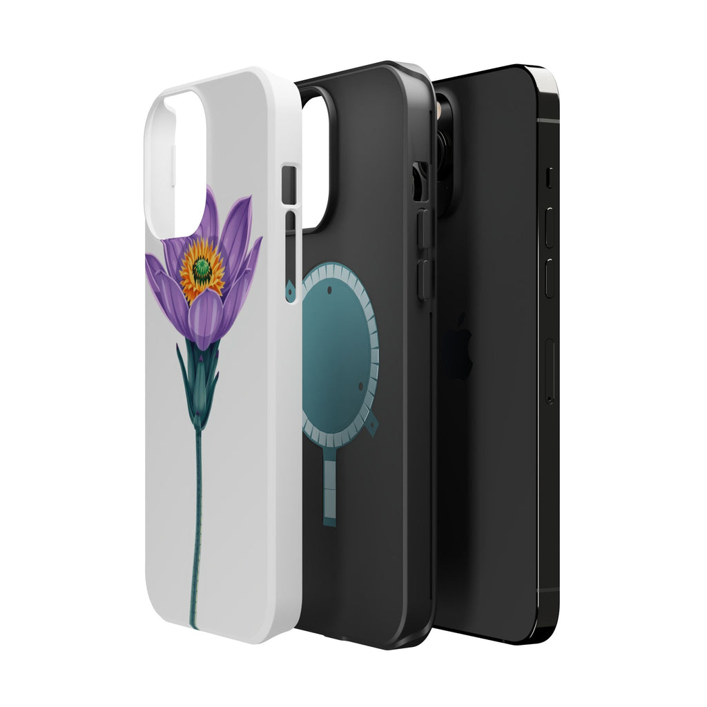 iPhone Indigo And Violet Desert Flower Slim Everyday Designer Case · iPhone Case