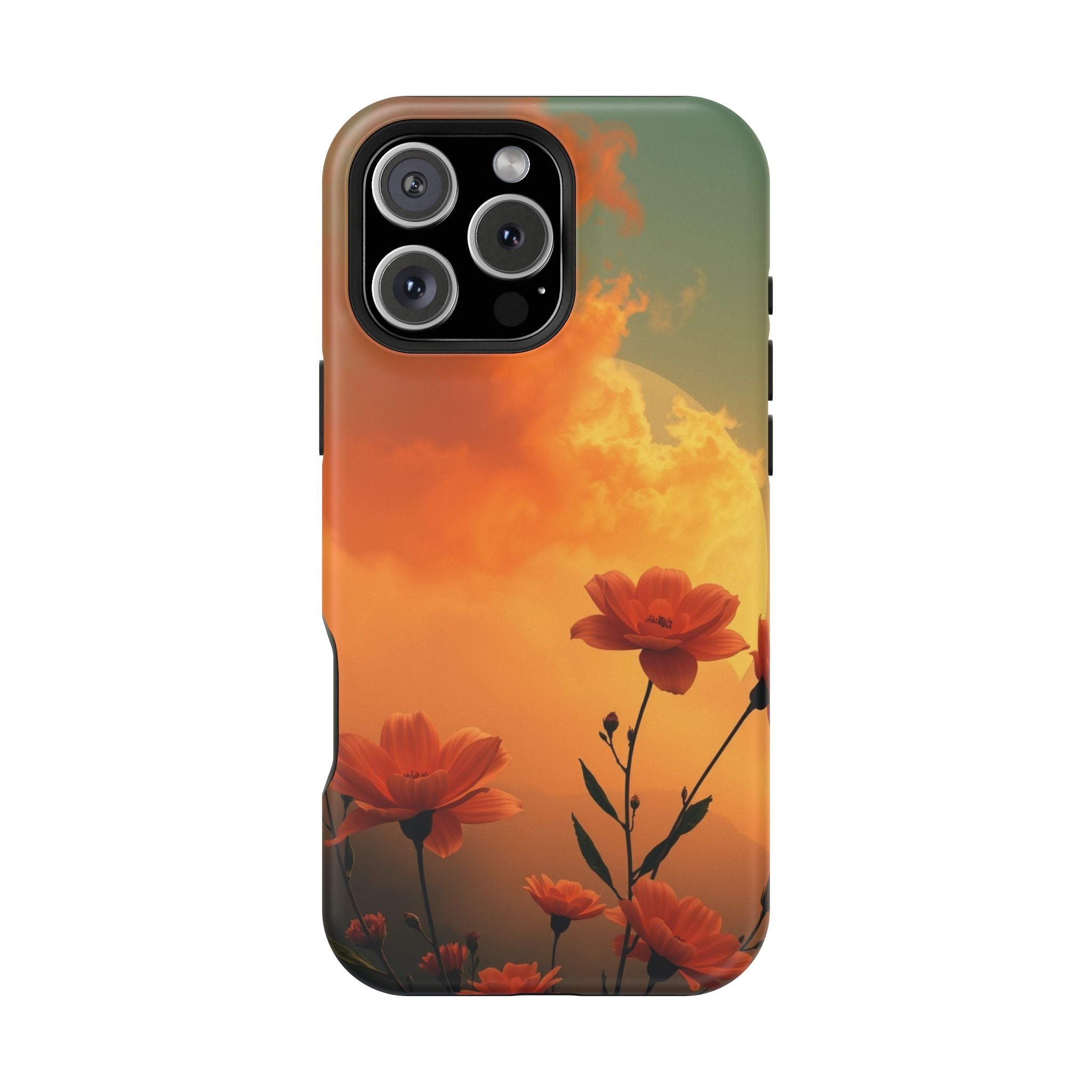 iPhone Floral Ombre Enchanted Art Bold Modern Everyday Snap Case · iPhone Case