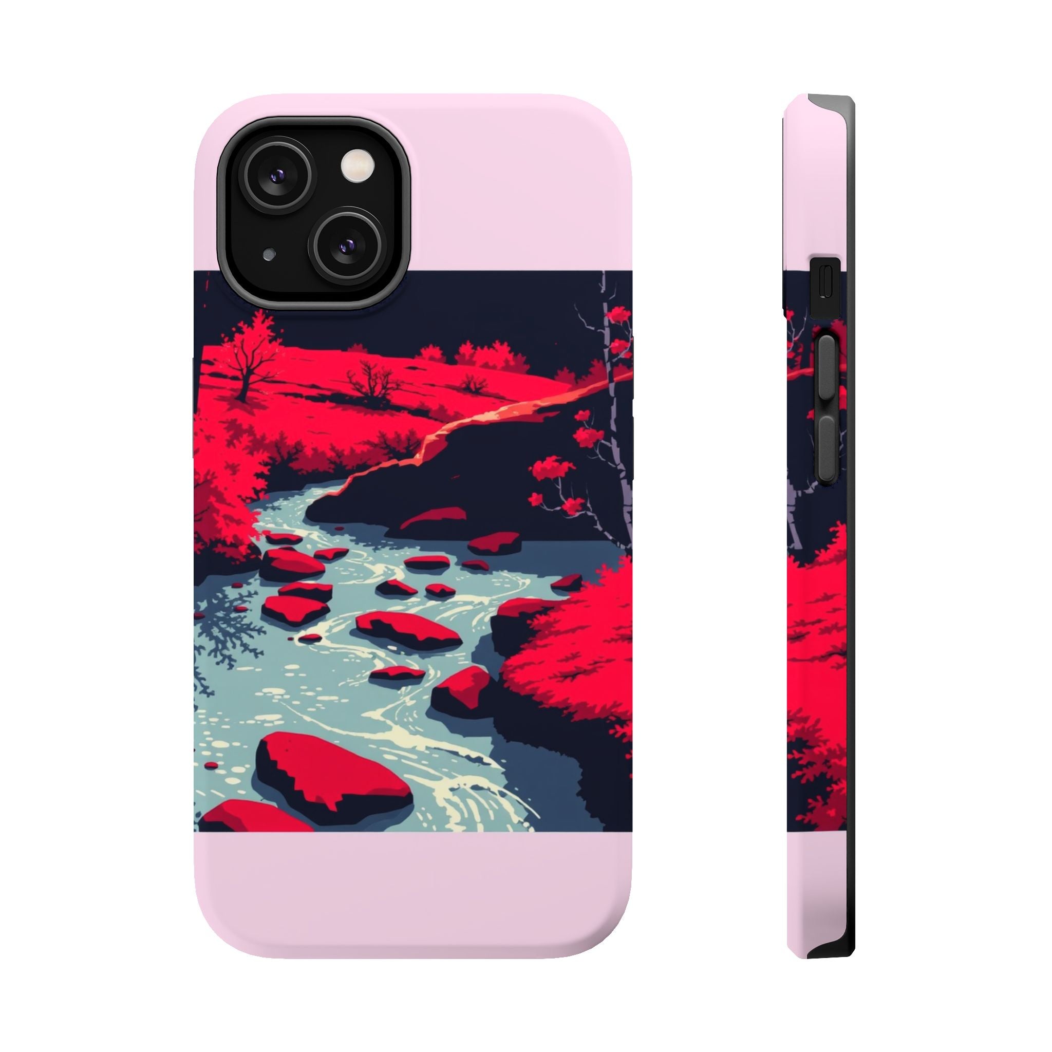 iPhone Spring Creek Cinematic Art 13 Slim Everyday Designer Case · iPhone Case